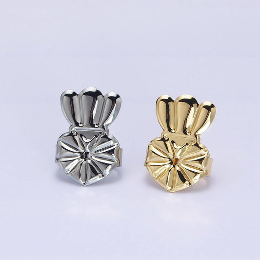 1 pair gold filled earring lifter earlobe support for heavy earring adjustable hypoallergenic earring back lifter for earring component z336