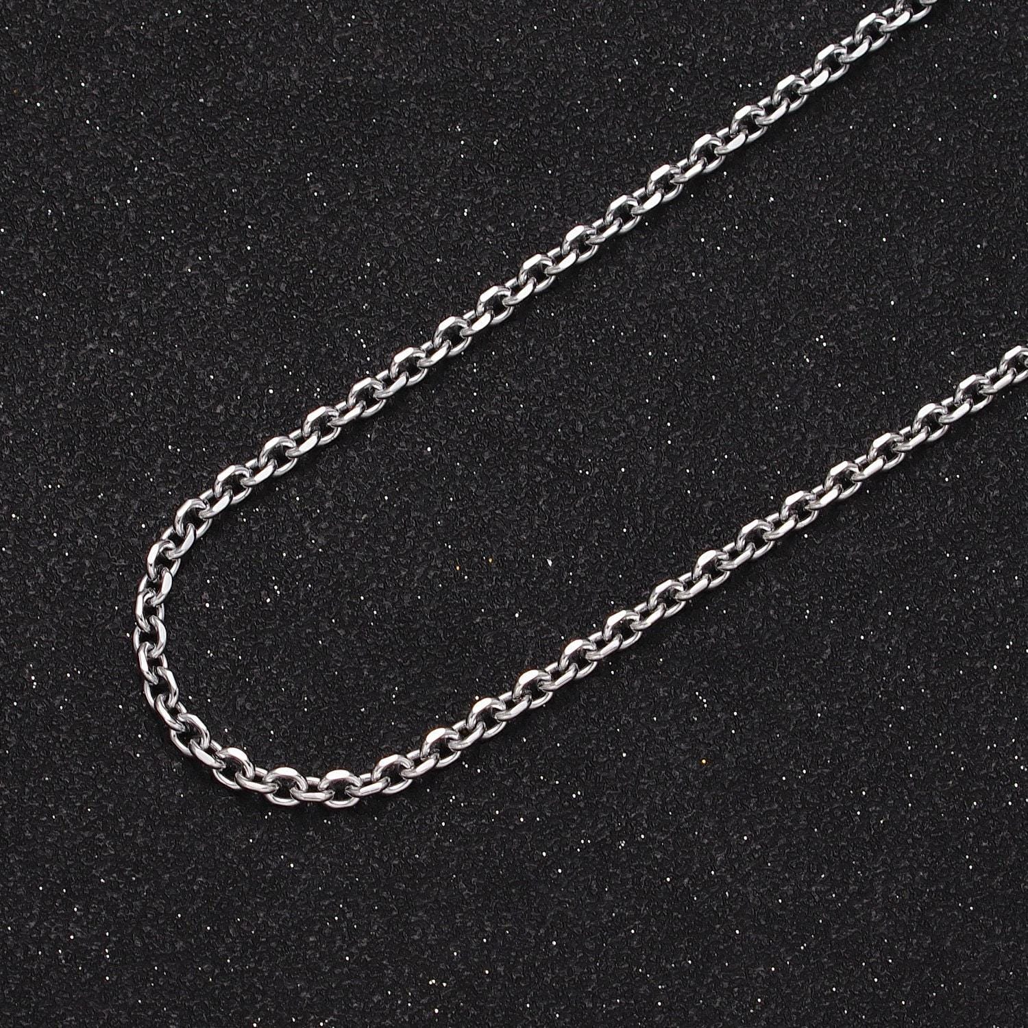 24k gold filled unfinished chain by yard cable circle chain, oval link necklace chain, wholesale bulk chain jewelry making 3.00mm roll-889