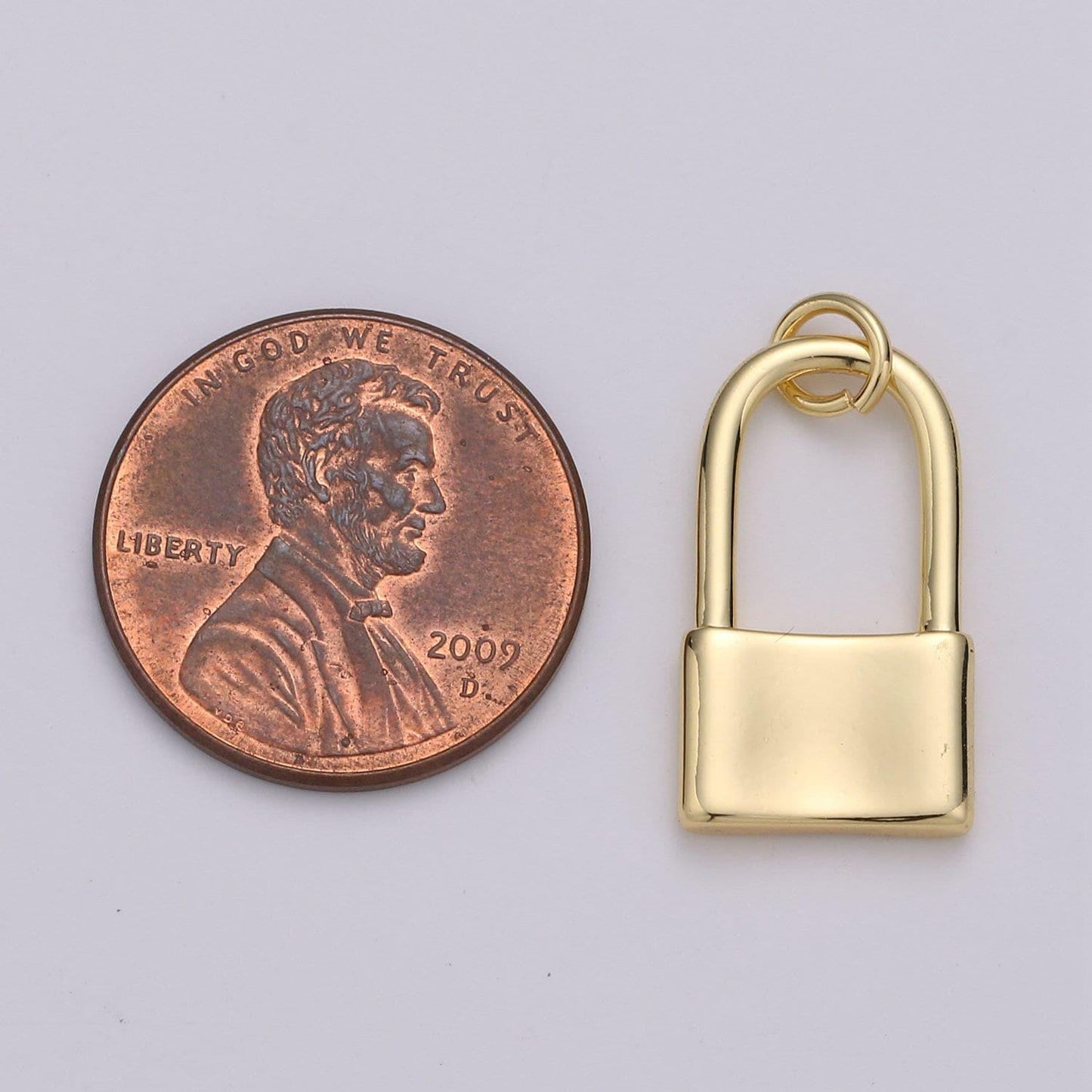 11x19mm dainty padlock charm in 24k gold filled lock charm for earring bracelet necklace. tiny small dainty gold lock charm