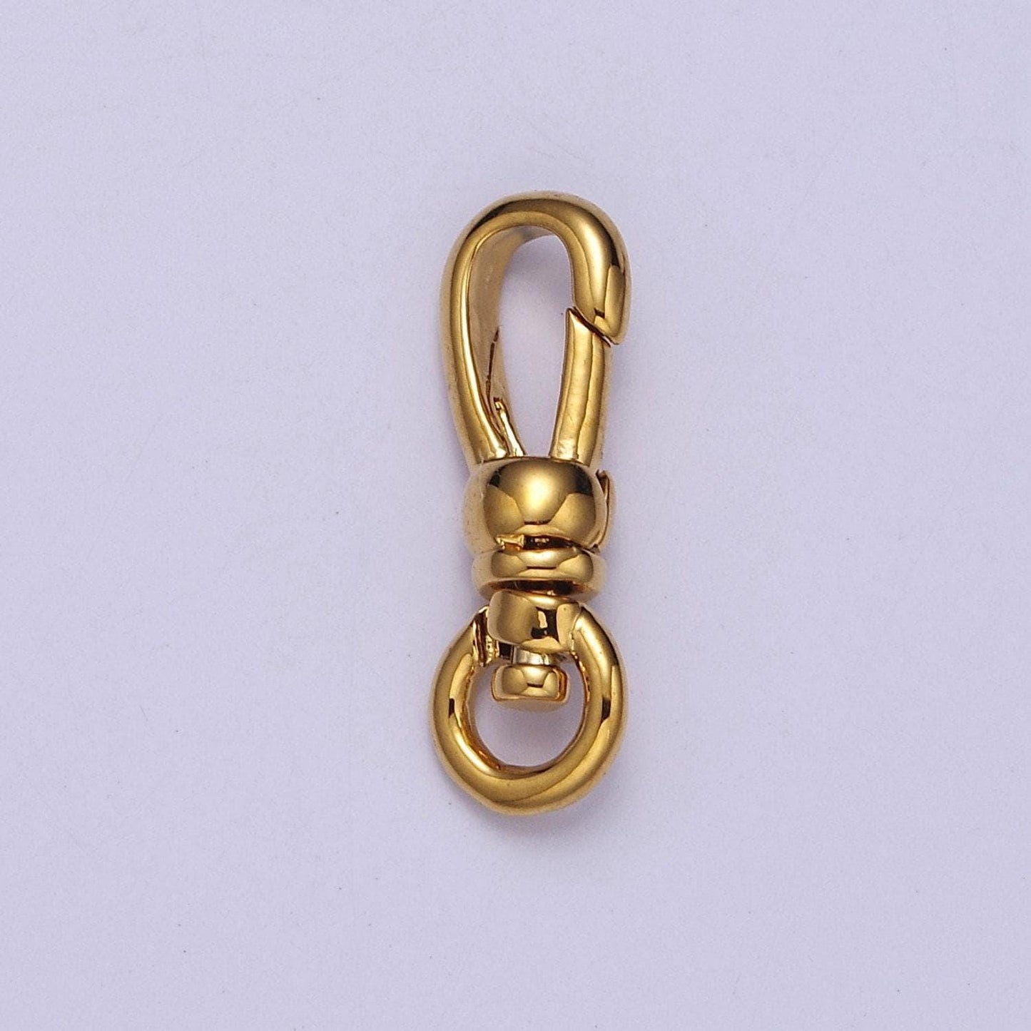 24k gold filled lobster swivel clasps, 19mmx6mm clasps in gold & silver color, l-719, l-720