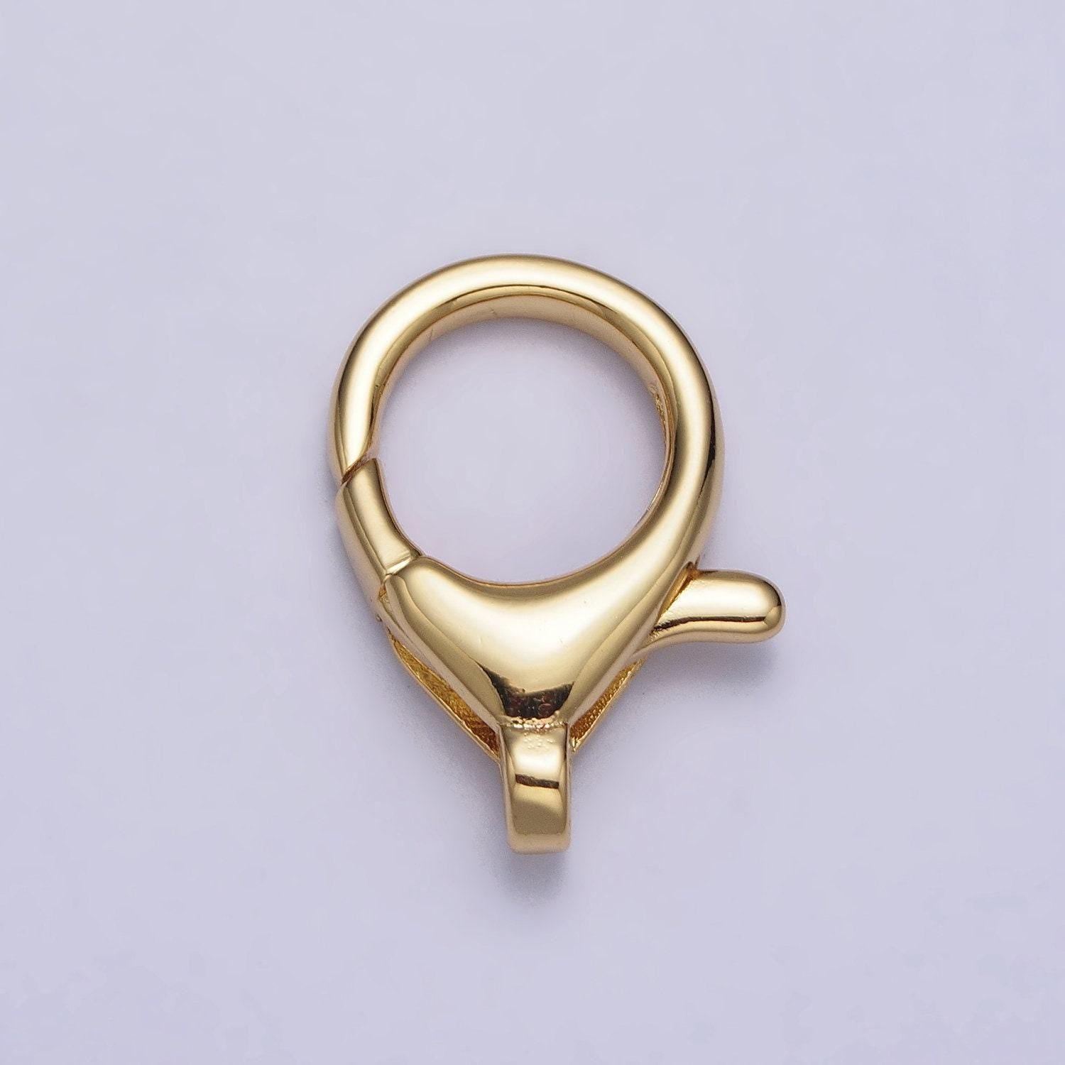 Dainty lobster lock gold lobster charm lock finding connector lobster lock enhancer lobster lock silver charm holder z111