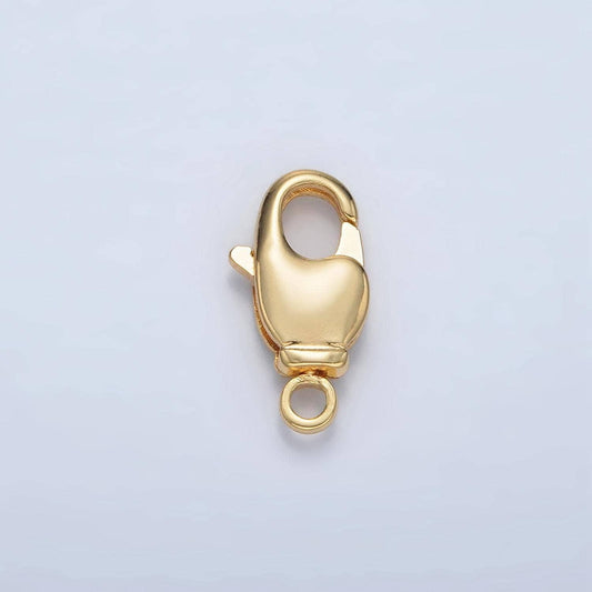 24k gold filled lobster clasps for bracelet necklace jewelry supply in gold z872