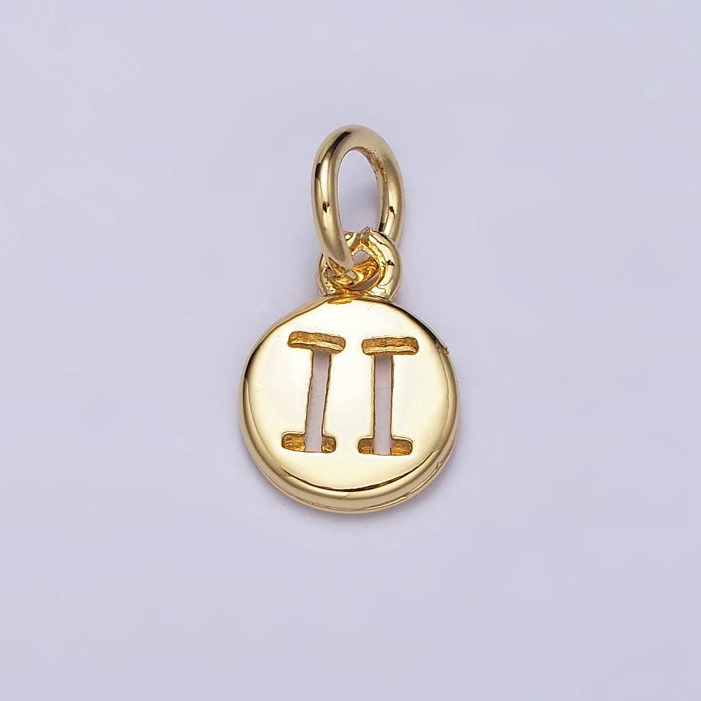Small zodiac charms gold filled charm astrological zodiac signs, zodiac symbols for add on pendant bracelet earring horoscope charm