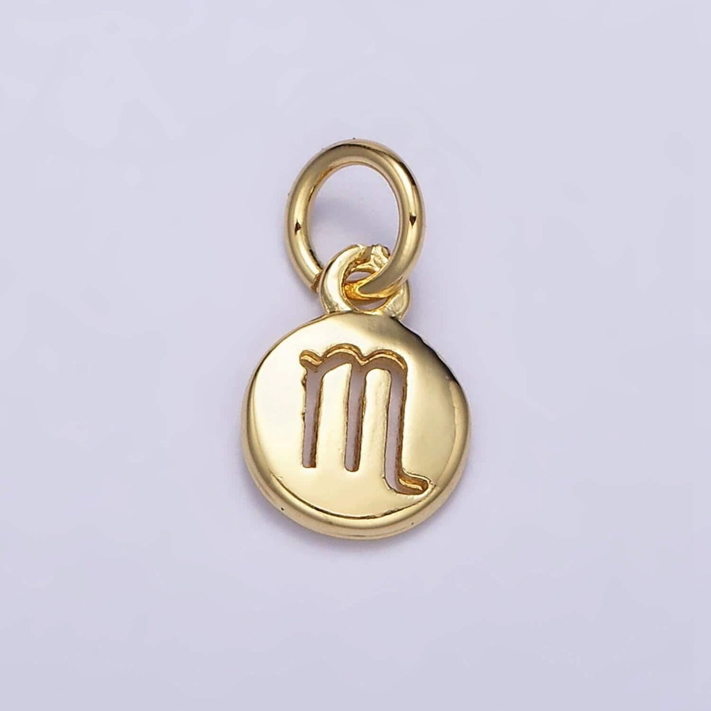 Small zodiac charms gold filled charm astrological zodiac signs, zodiac symbols for add on pendant bracelet earring horoscope charm