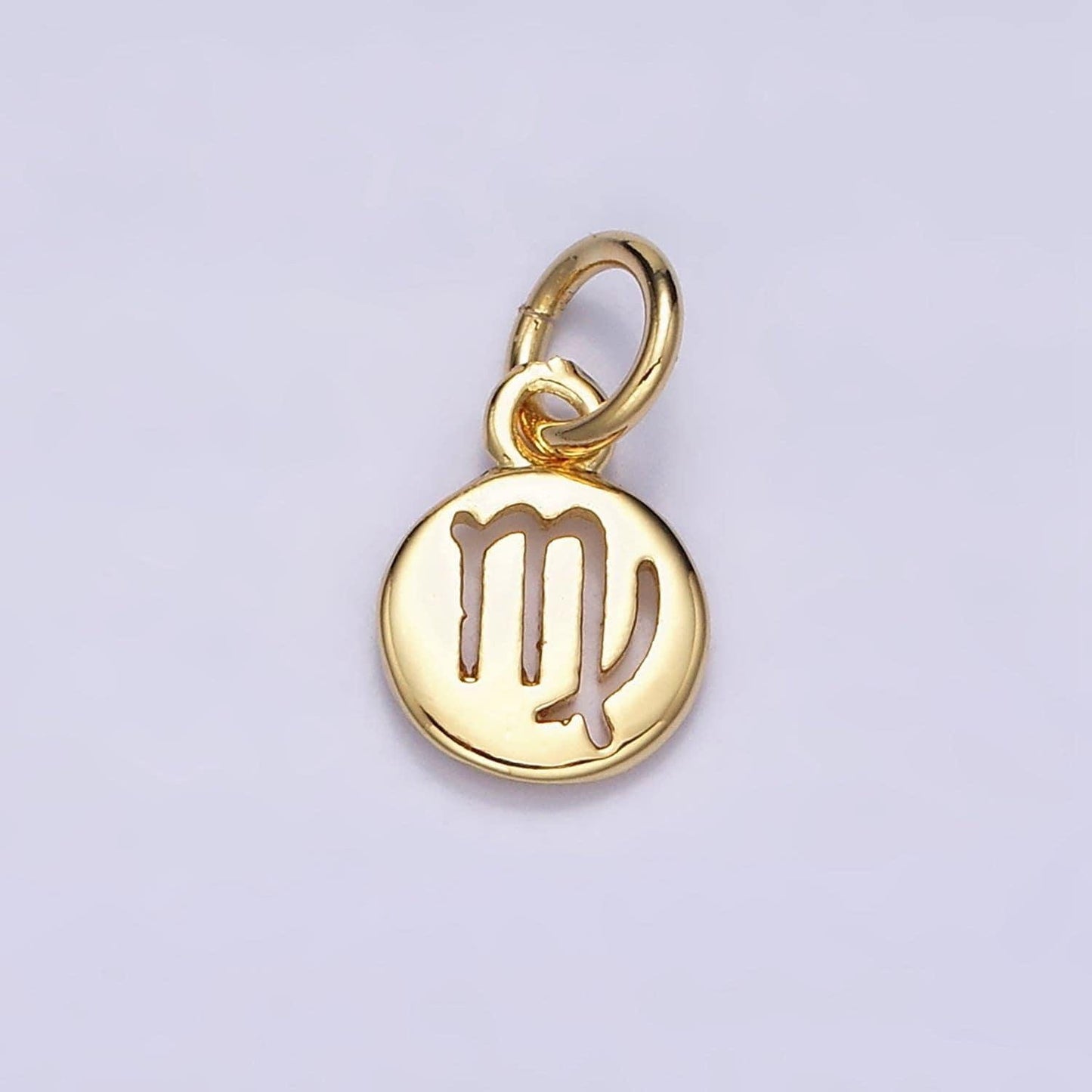 Small zodiac charms gold filled charm astrological zodiac signs, zodiac symbols for add on pendant bracelet earring horoscope charm