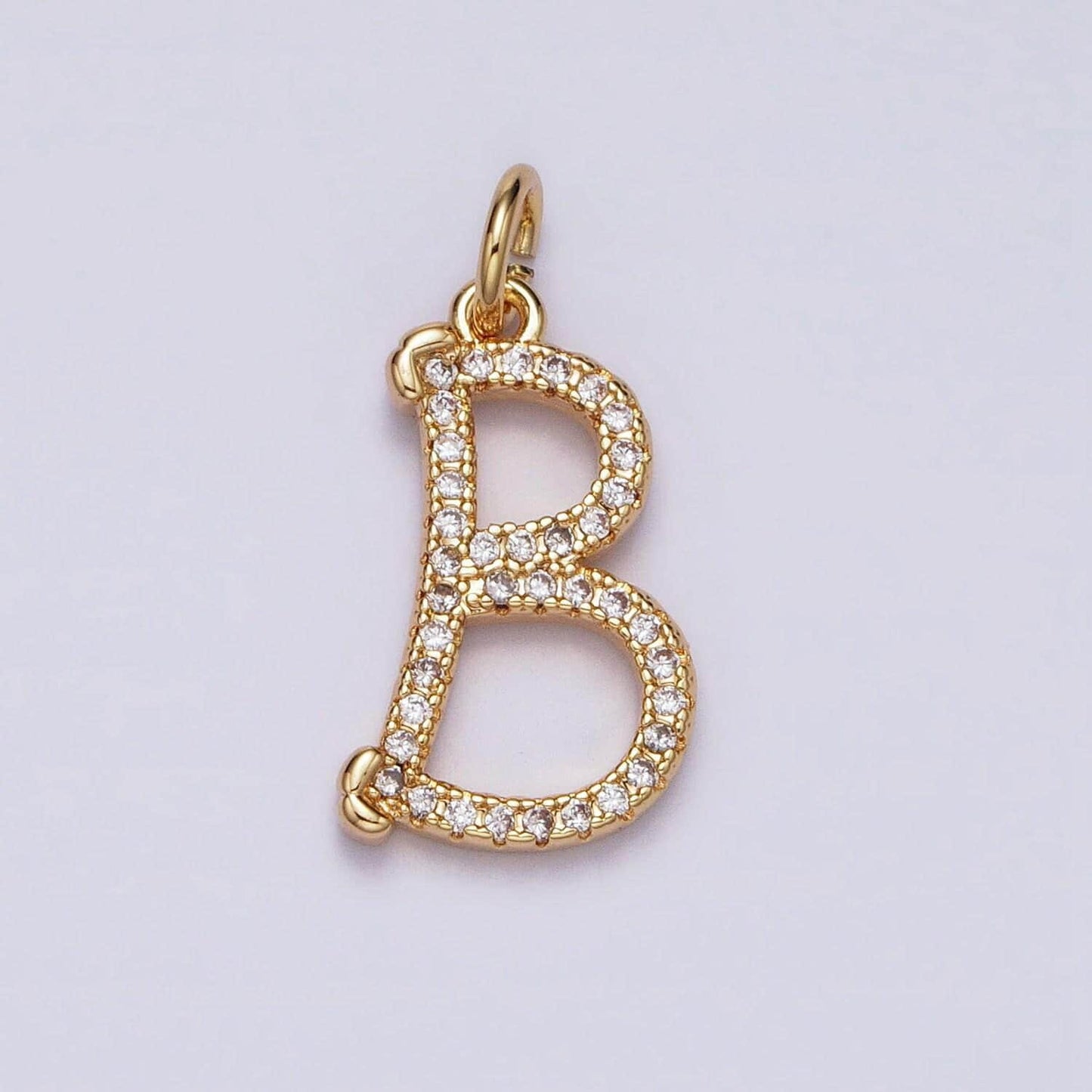 16k gold fill cz micro pave initial letter charm capital letter alphabet pendant cursive name jewelry personalized handmade jewelry