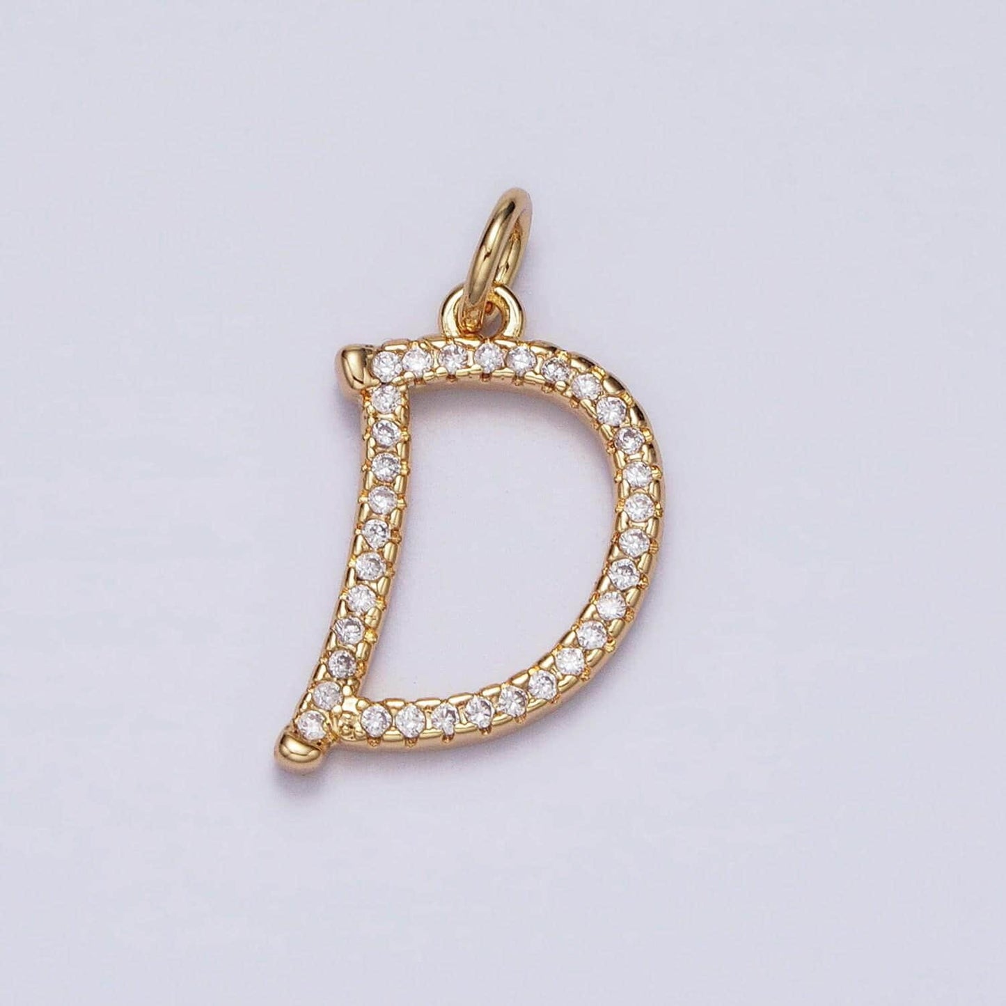 16k gold fill cz micro pave initial letter charm capital letter alphabet pendant cursive name jewelry personalized handmade jewelry