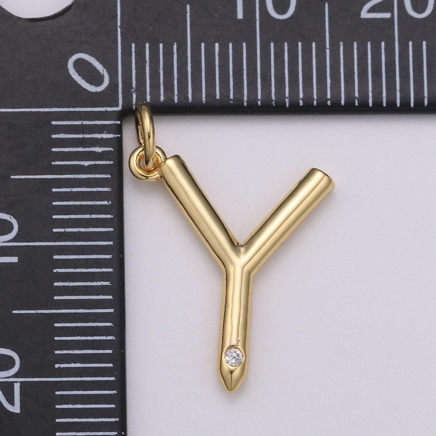 Gold letter charms, personalized charm, initial charms, bracelet charms, mini pendant charms for necklace charm 20x14mm,alph-15
