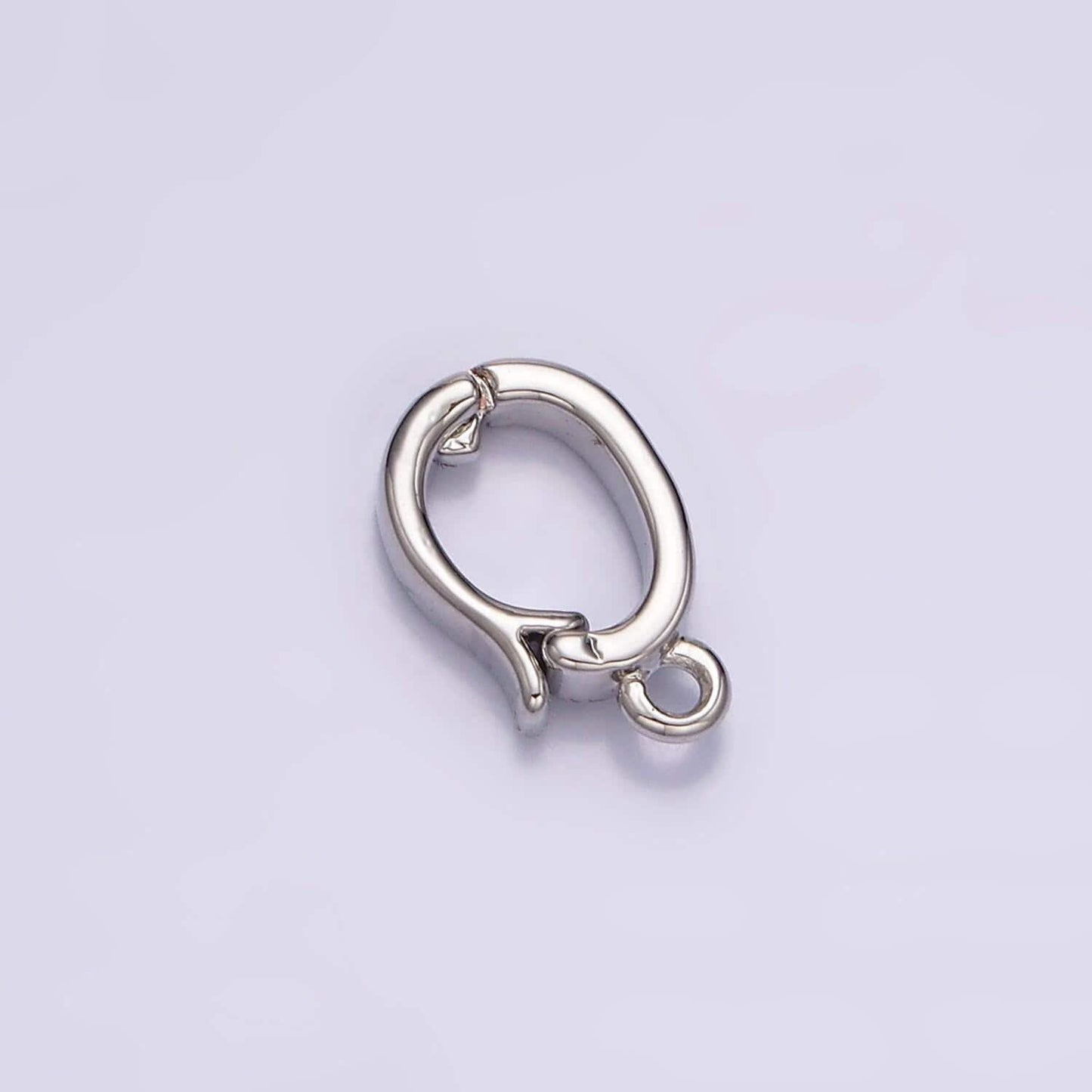 14k gold filled hinged pull clasp charm bail necklace enhancer bail enhancer snap bail clasp charm with open loop for charm bar supply z929