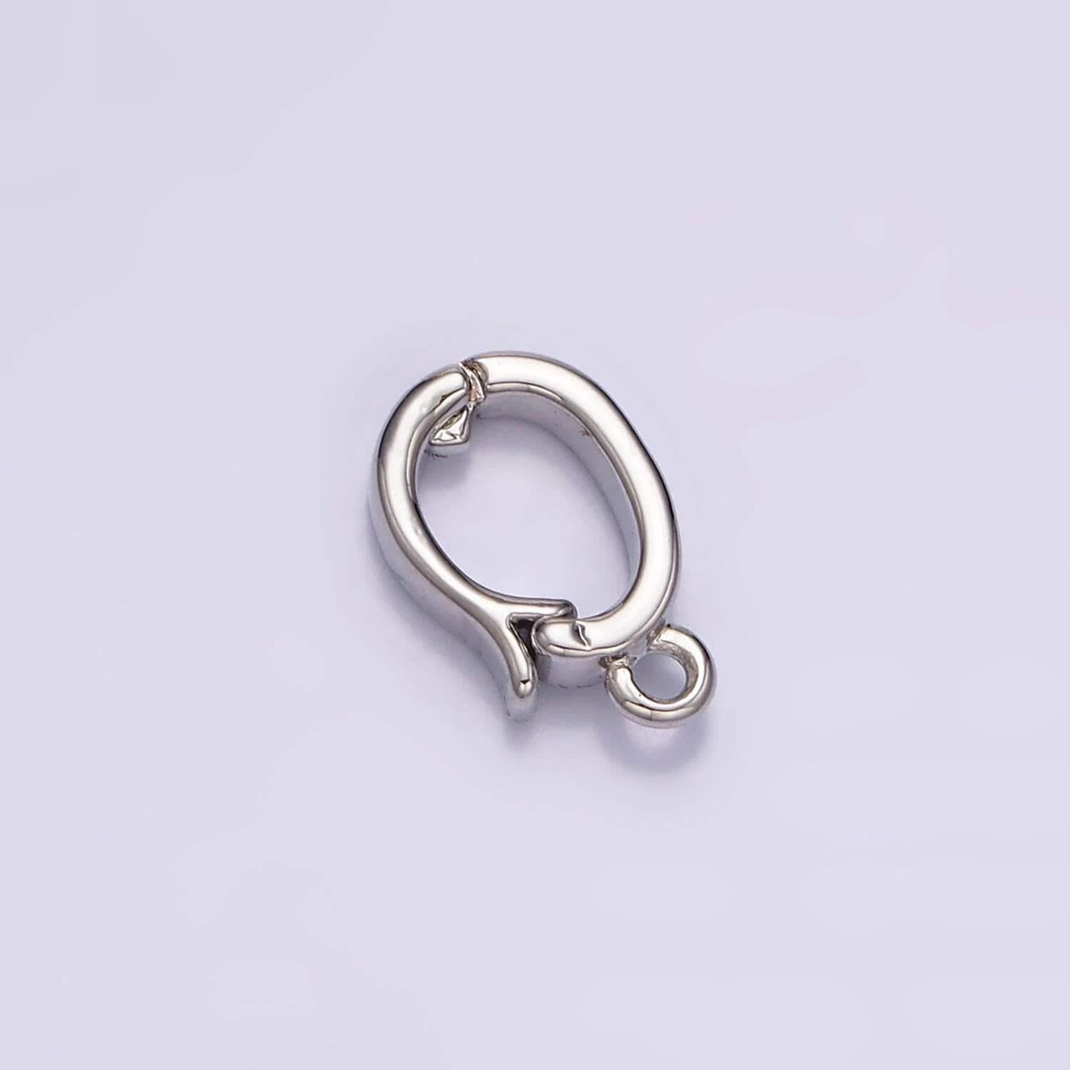 14k gold filled hinged pull clasp charm bail necklace enhancer bail enhancer snap bail clasp charm with open loop for charm bar supply z929