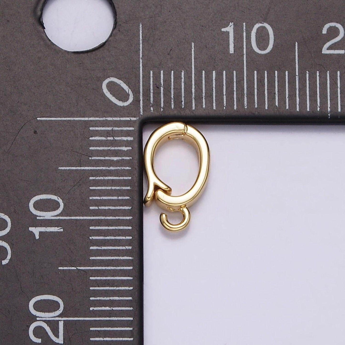 14k gold filled hinged pull clasp charm bail necklace enhancer bail enhancer snap bail clasp charm with open loop for charm bar supply z929