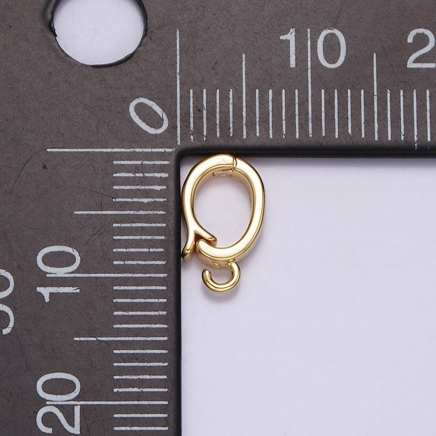 14k gold filled hinged pull clasp charm bail necklace enhancer bail enhancer snap bail clasp charm with open loop for charm bar supply z929