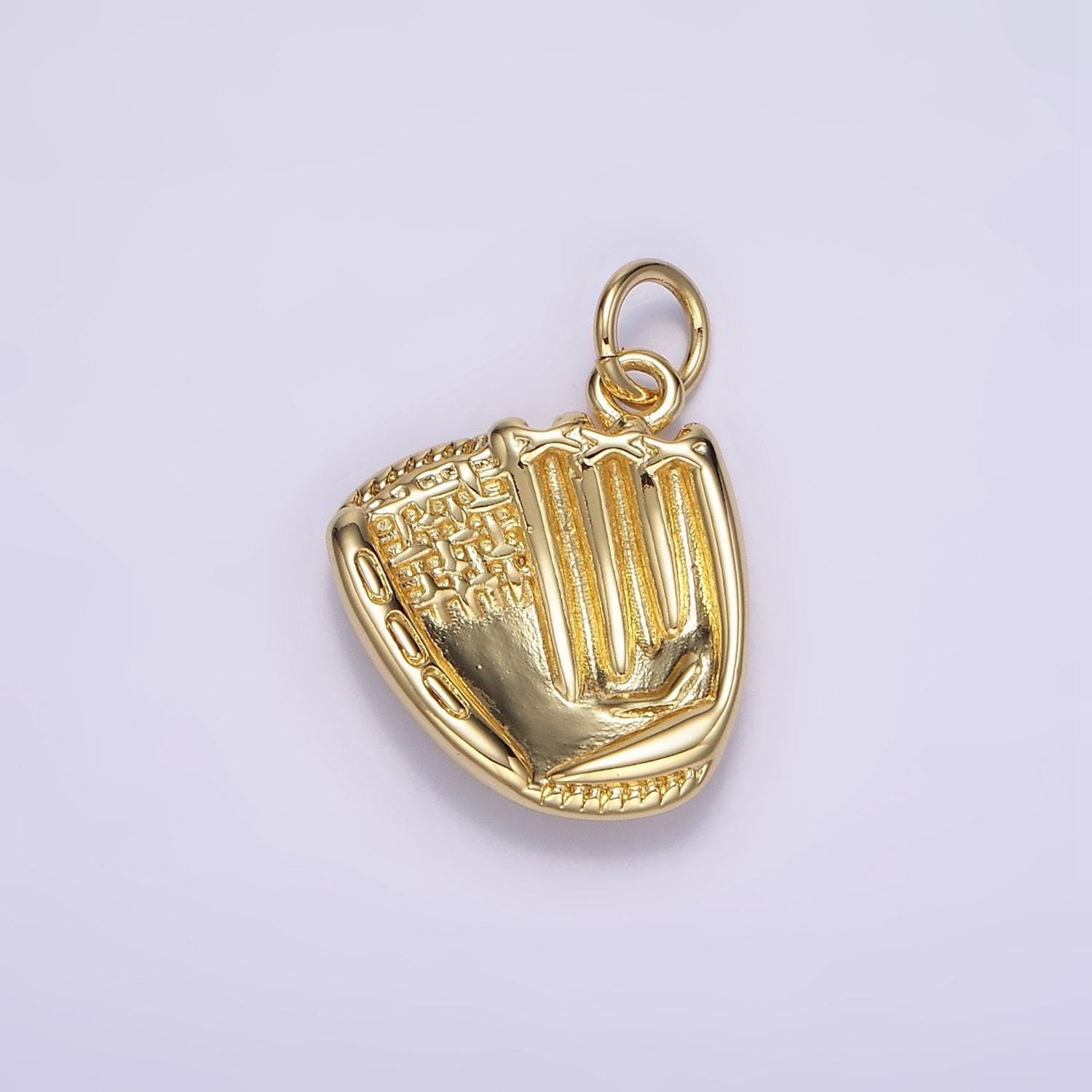 Dainty baseball glove charm softball pendant sport charm coach gift idea for jewelry making supply m-108