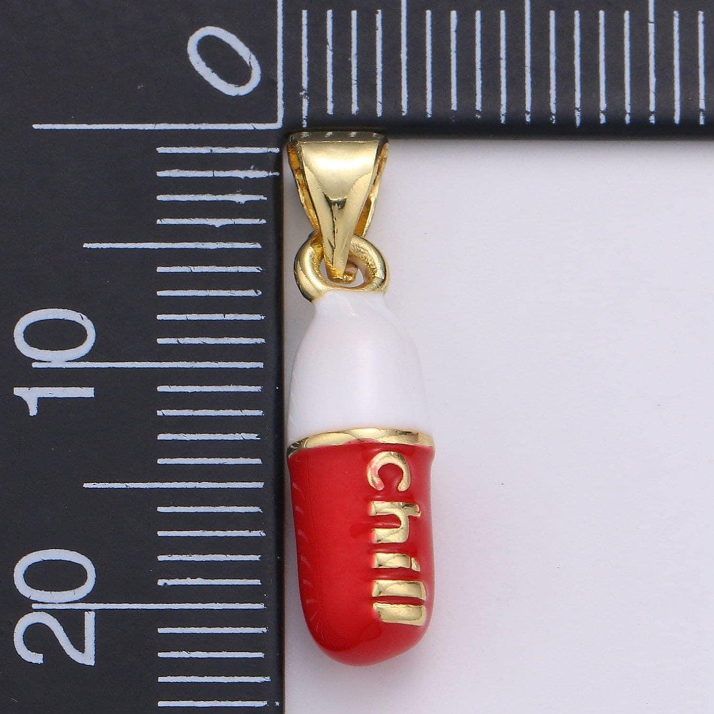 1pc. chill choose color pill charm necklace, dainty word charm,chill pill charm necklace pendant hope optimist minimalist jewelry j-203-207