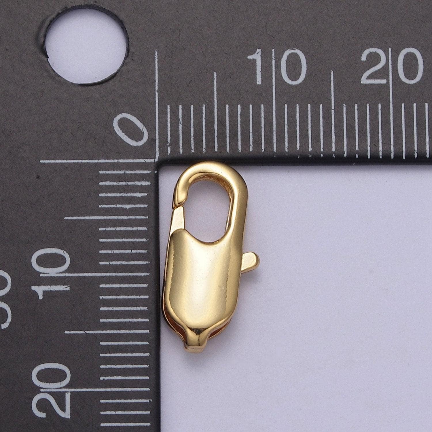 1 pc 14k gold filled rectangle lobster clasp jewelry making supplies chain findings l-638 ~ l-641