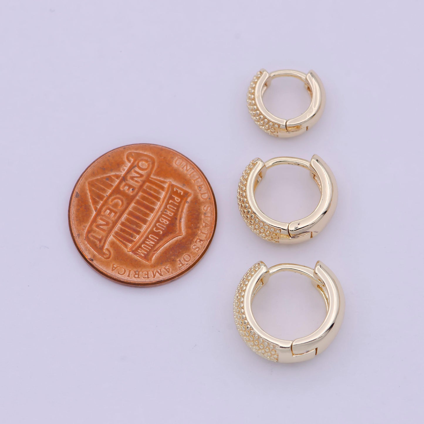 Dainty sleeper earrings/ sleeper hoops- gold fill huggie earrings- (sold as pair) minimalist jewelry everyday hoop