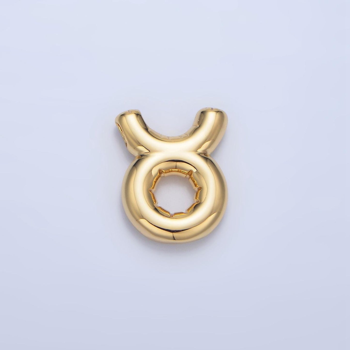 Gold zodiac charm personalized balloon astrology sign charm necklace zodiac bubble style trend fashion jewelry necklace for women a1295