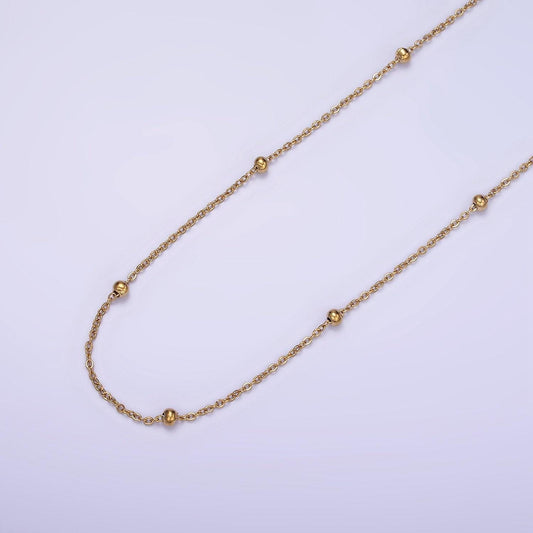 Fine gold stainless steel satellite chain 1mm by yard for jewelry making supply unfinished cable chain wholesale bulk chain roll-1470