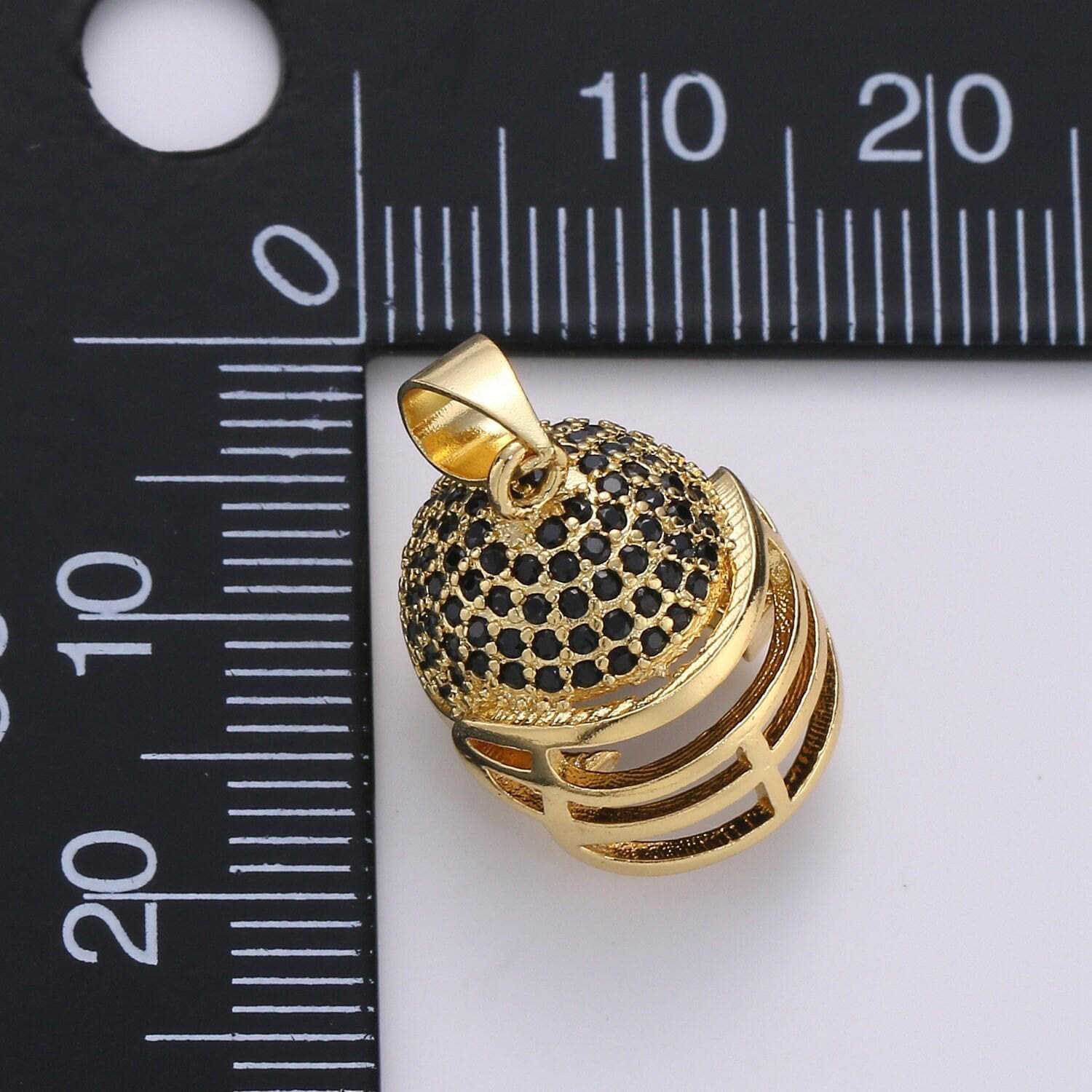 Gold filled football sport helmet pendants i-794 i-795