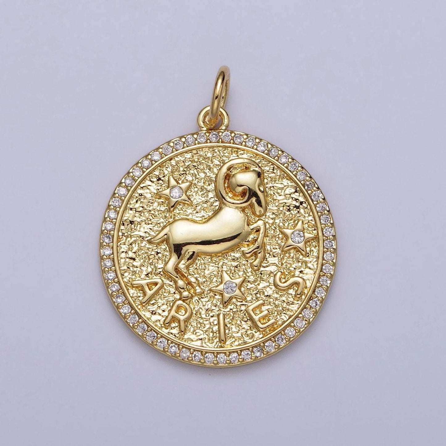 Gold zodiac charms constellation necklace pendant for astrology bracelet, necklace personalized jewelry making supply a1773--1778
