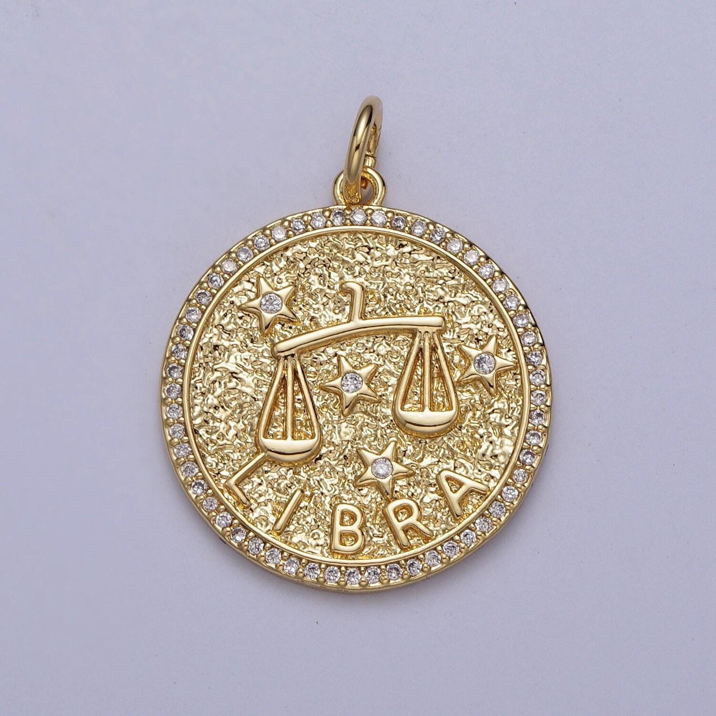 Gold zodiac charms constellation necklace pendant for astrology bracelet, necklace personalized jewelry making supply a1773--1778