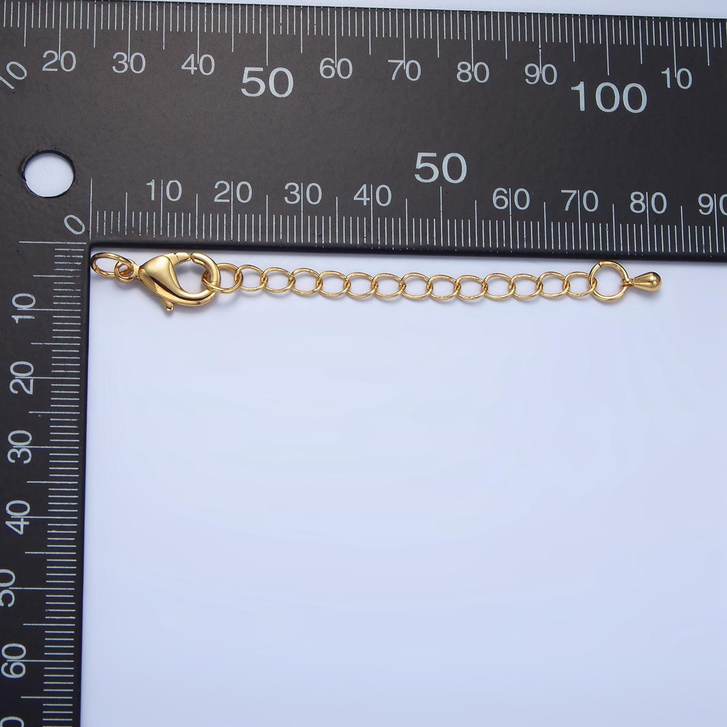 Gold filled lobster clasp with chain extender | l-310 l-311