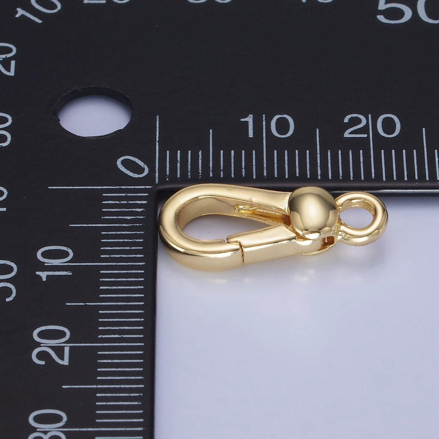 14k gold filled lobster triggerless clasps, 21.1mmx9.3mm clasps in gold color z-730
