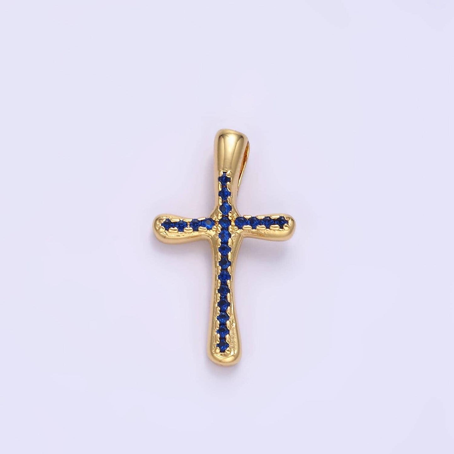 Multicolor micro pave religious cross pendant, clear green pink cubic zirconia christian catholic charm supply for diy jewelry making aa1343