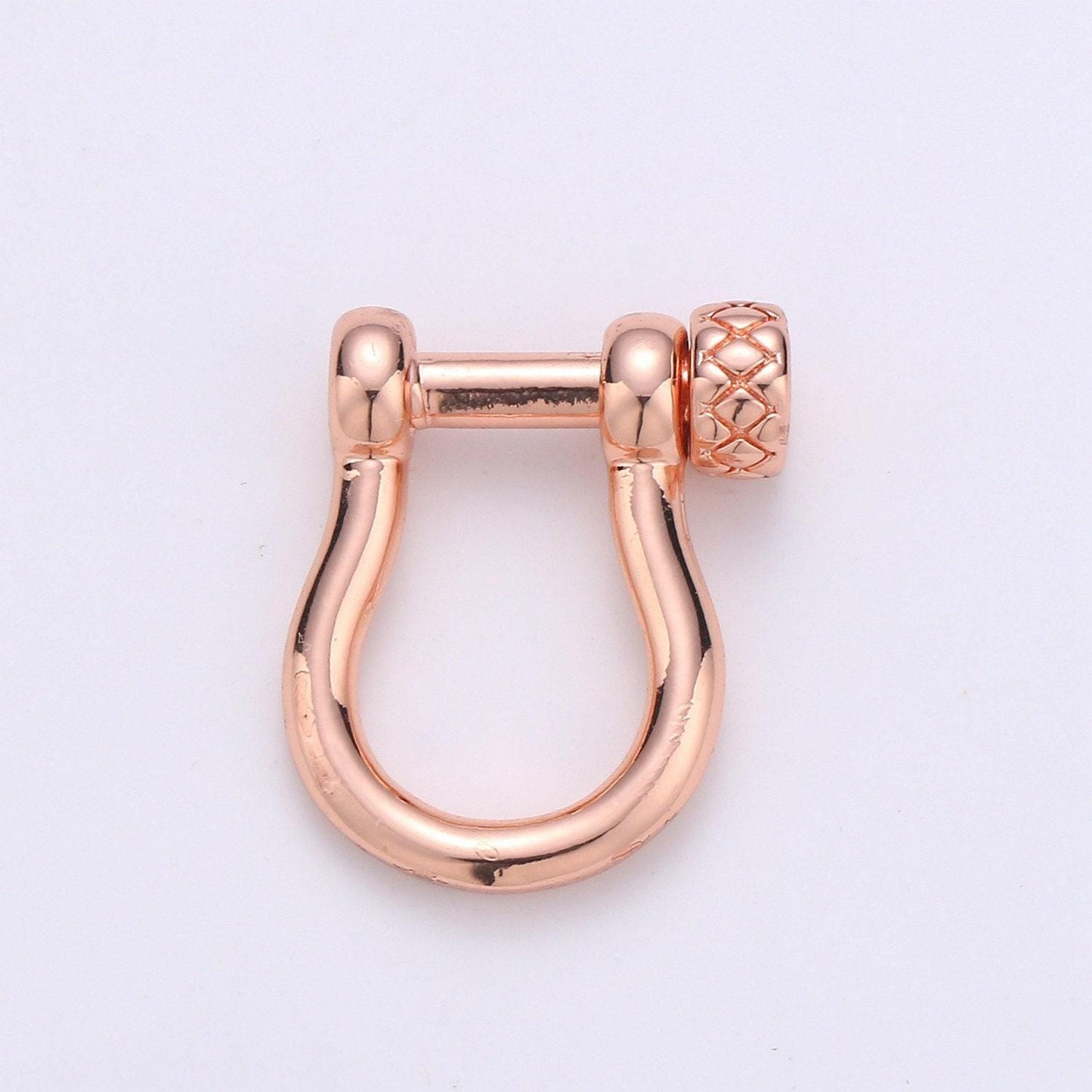 1pc 4 colors offer goldfilled  carabiner horse shoe screw clasp, screw clasp u shape , oval clasp, simple oval shaped clasps, sup 712-715