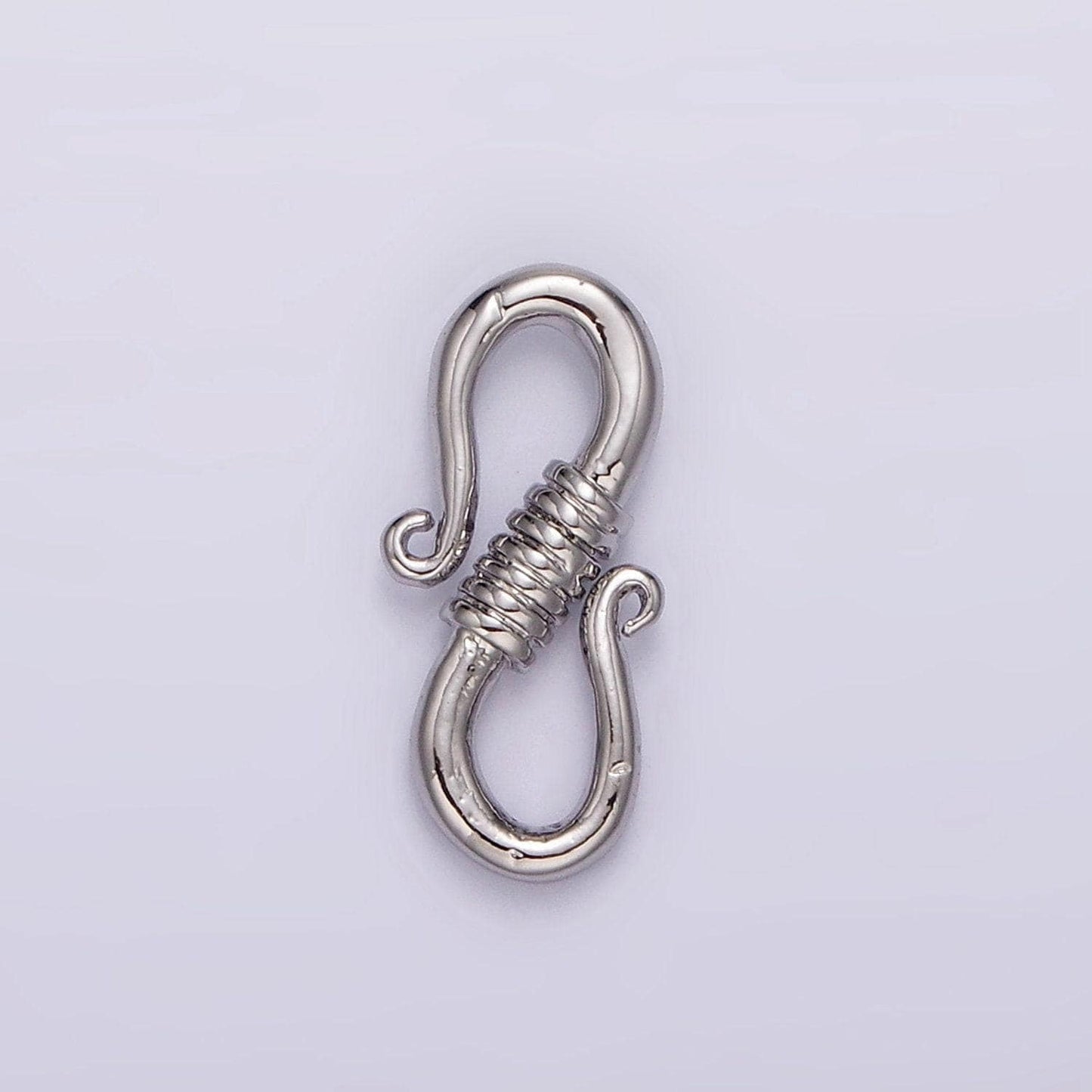 14k gold filled 15mm curved tied s-hook clasps closure jewelry supply findings | z-654