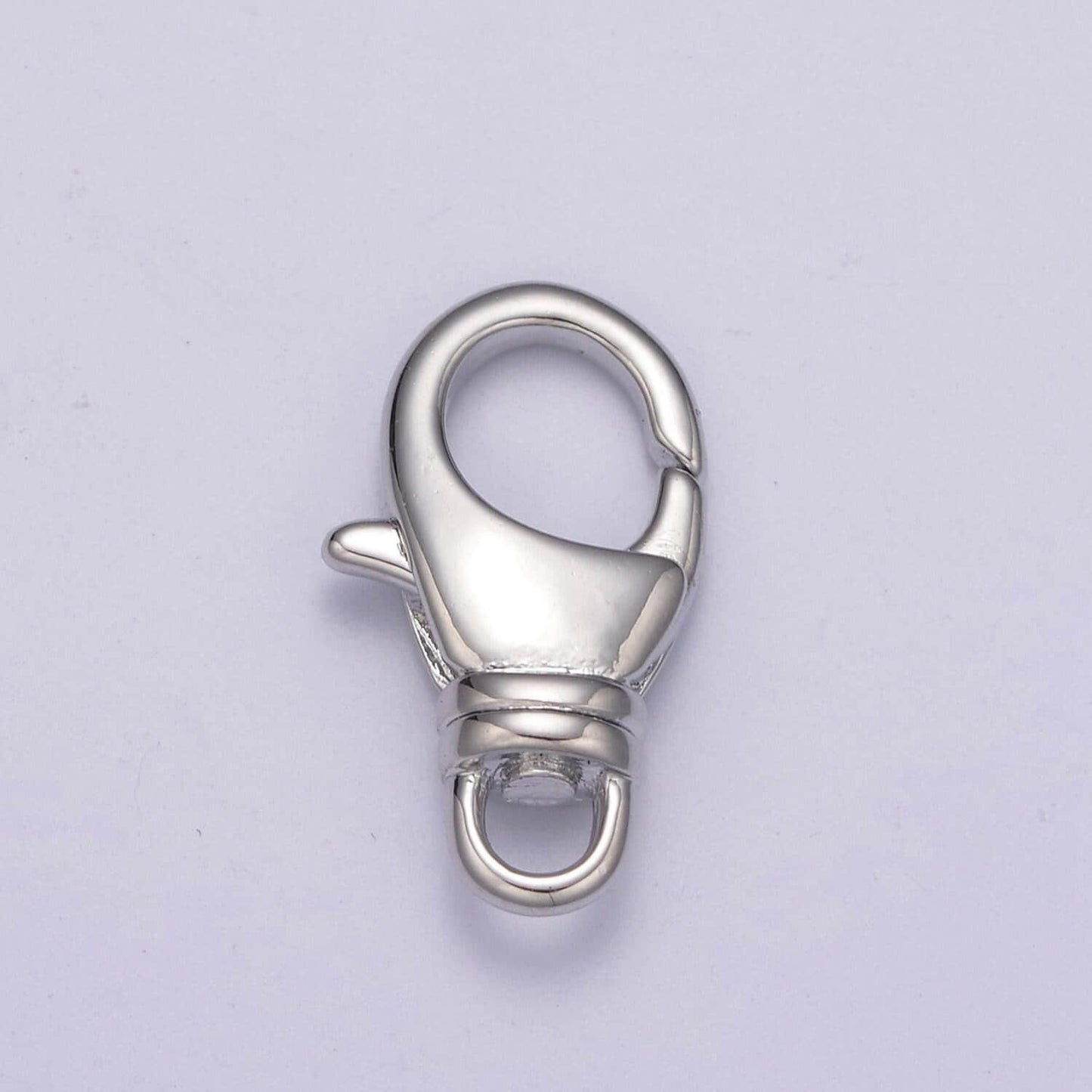 Gold / silver lobster clasps - 24k gold filled clasp for Bag harm jewelry making Keychain Component findings L-584