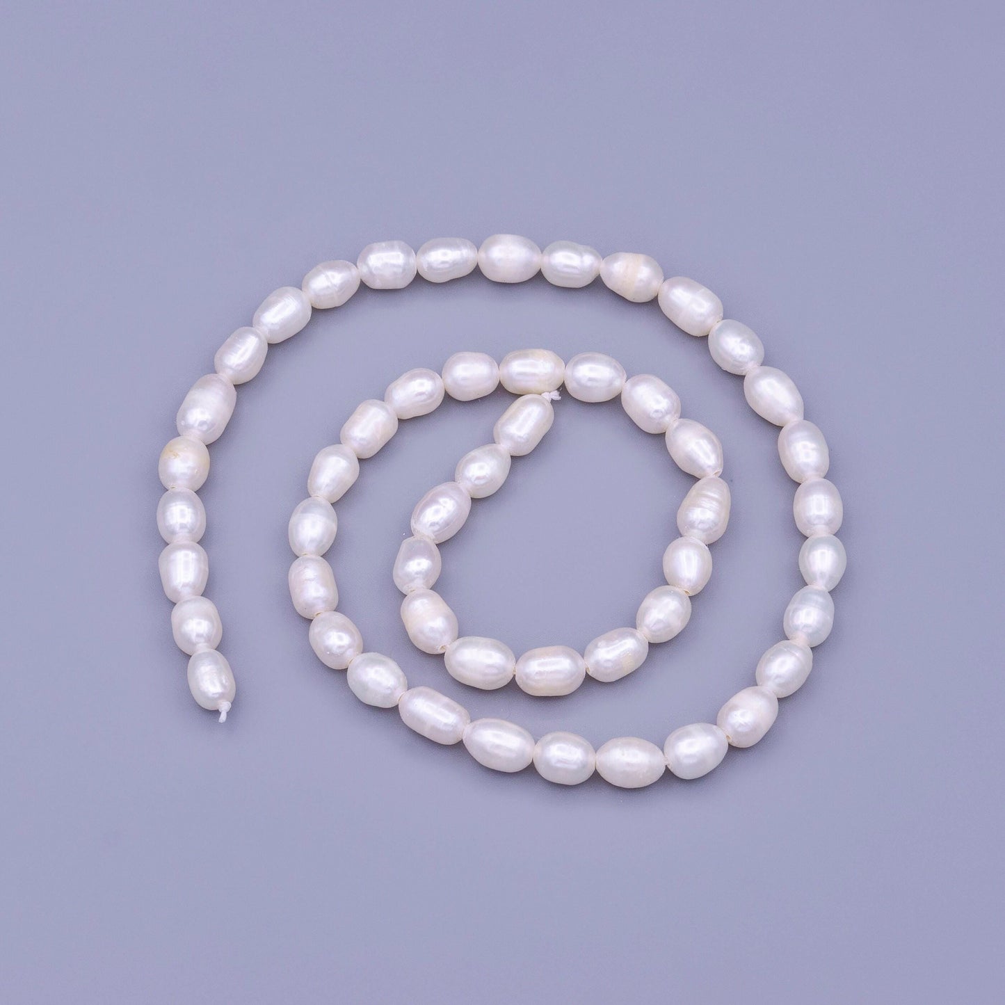 5.3mm aaa+ stunning freshwater pearls wholesale, small pearls, top drilled pearls, white pearl natural rice pearls loose beads wa-1669