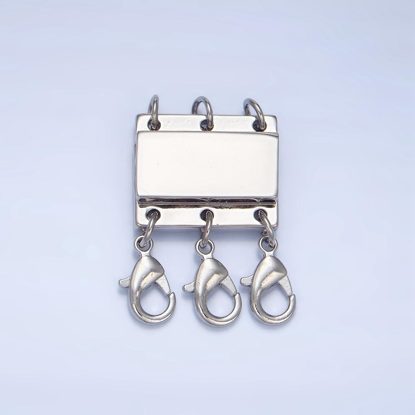 New design layered necklace detangler clasp magnetic necklace detangler, multiple strand chain necklace / bracelet component z880