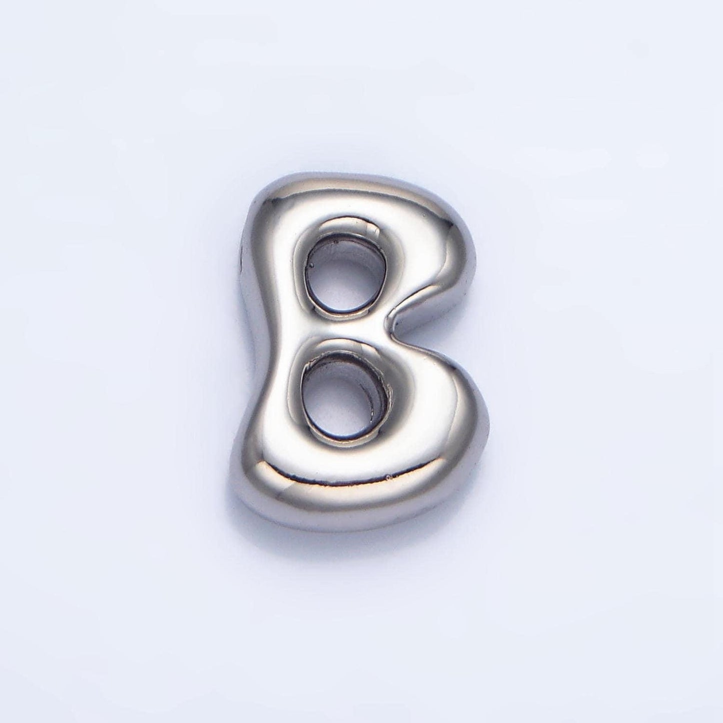 Silver bubble initial necklace charmn letter necklace pendant initial name necklace custom personalied layering necklace for christmas gift
