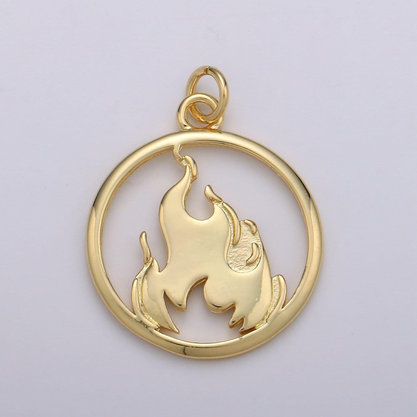 Dainty 24k gold filled charm element charm water fire earth wind charm for bracelet necklace earring supply add on charm, 1946, 1954 - 1956