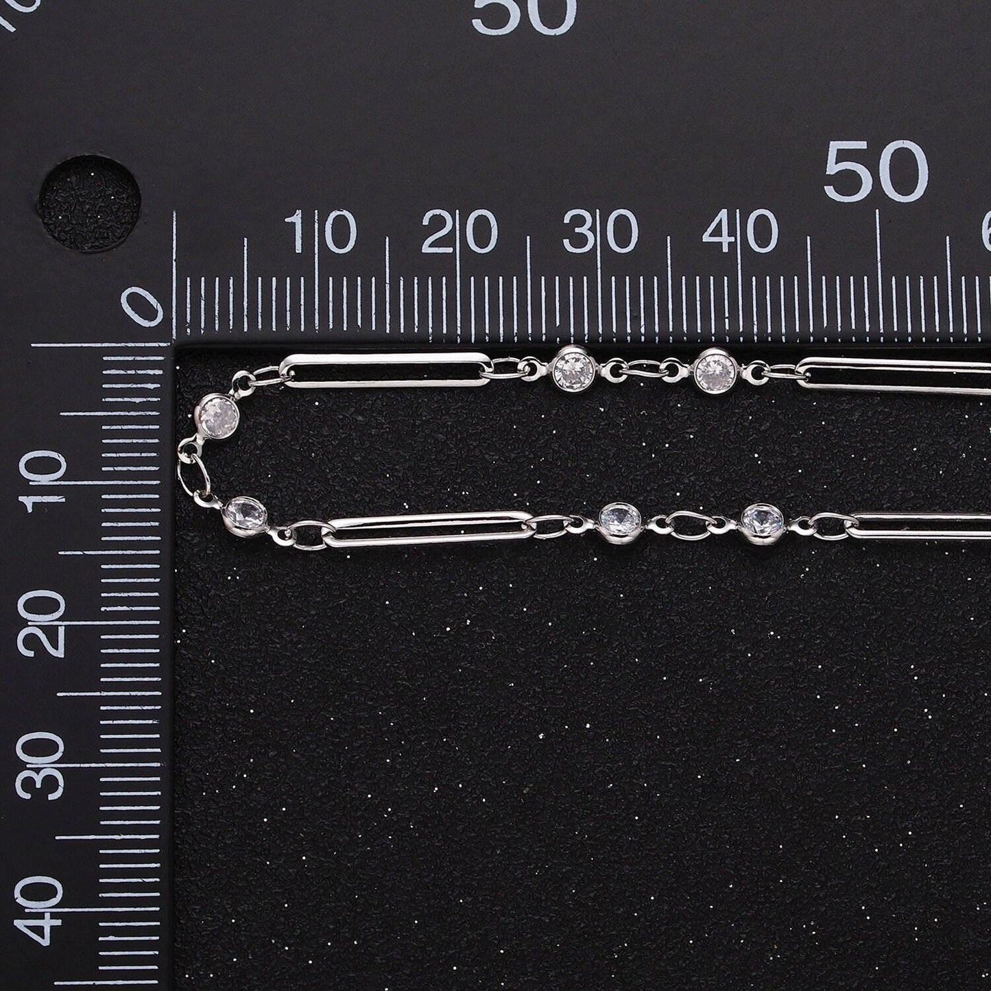 Fine gold filled chain round bezel cut chain by yard paper clip chain wholesale unfinished chain for jewelry making roll-1329