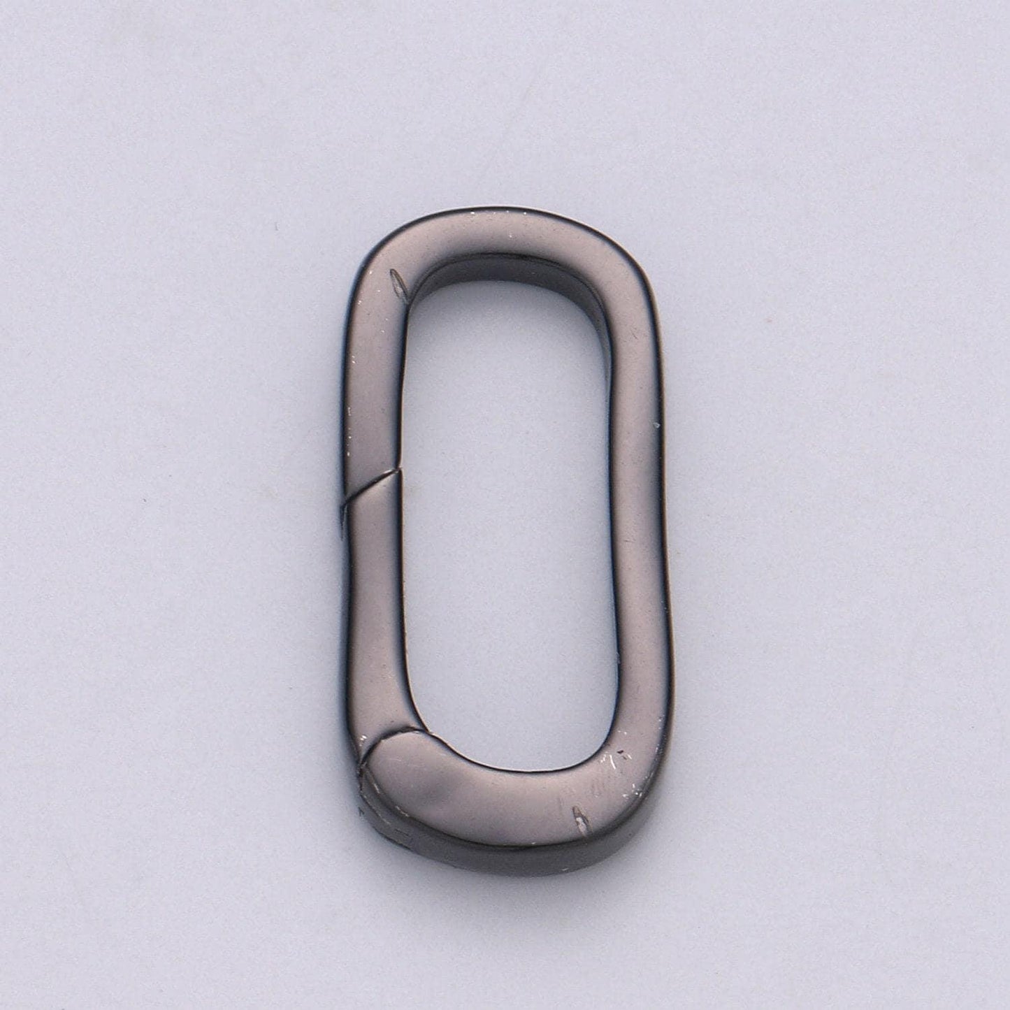 1pc carabiner mutiple color options spring push clasp, screw clasp oval lock, interlocking oval lock clasp, supp- 997, 998, 999, 1000