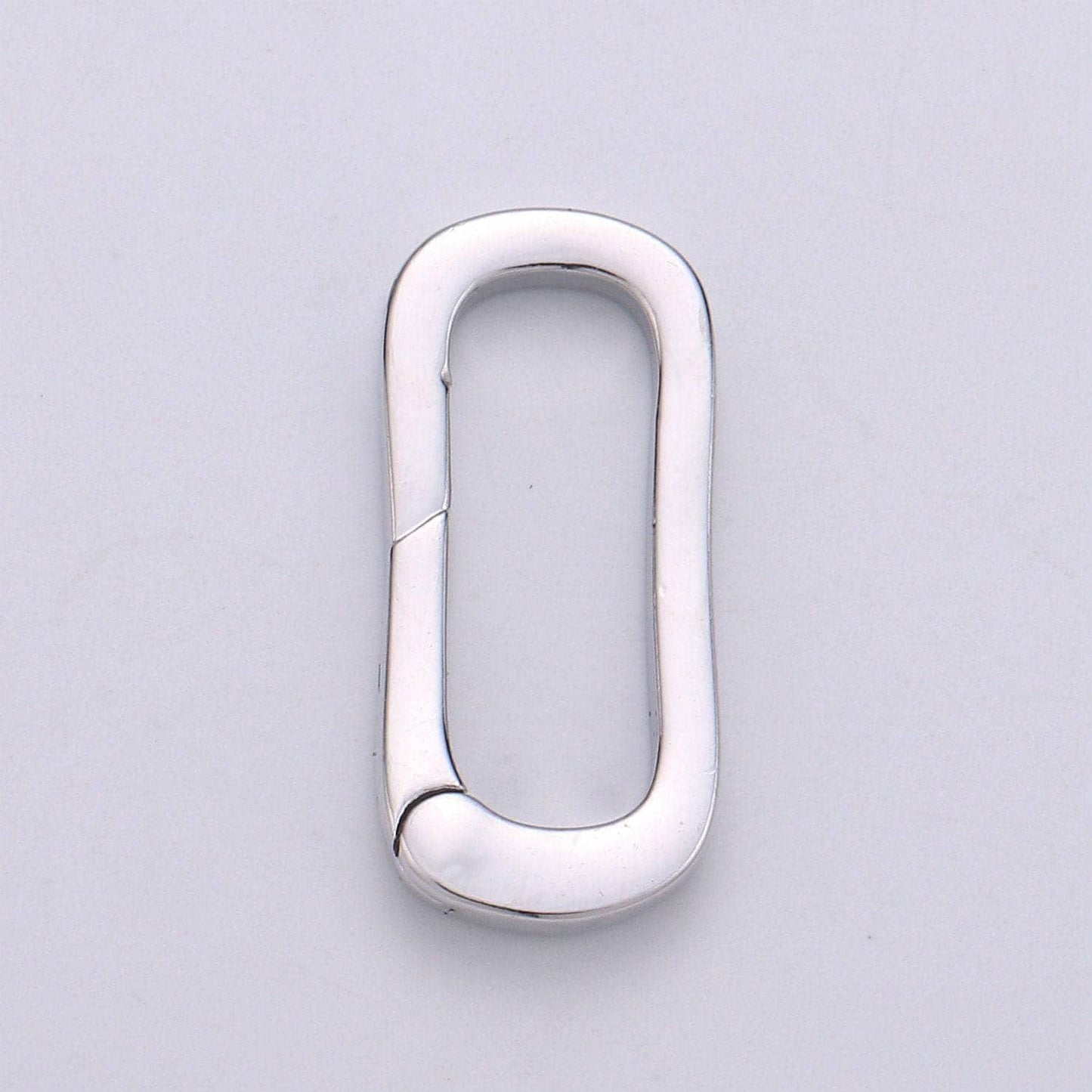 1pc carabiner mutiple color options spring push clasp, screw clasp oval lock, interlocking oval lock clasp, supp- 997, 998, 999, 1000
