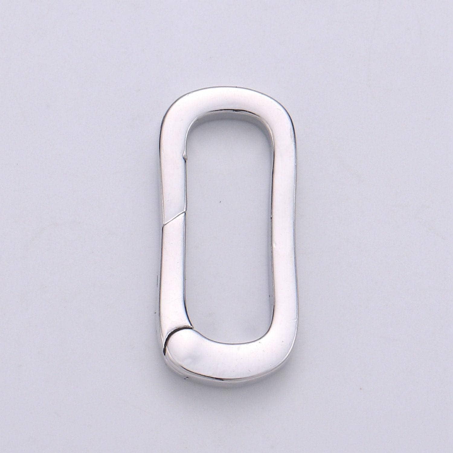 1pc carabiner mutiple color options spring push clasp, screw clasp oval lock, interlocking oval lock clasp, supp- 997, 998, 999, 1000