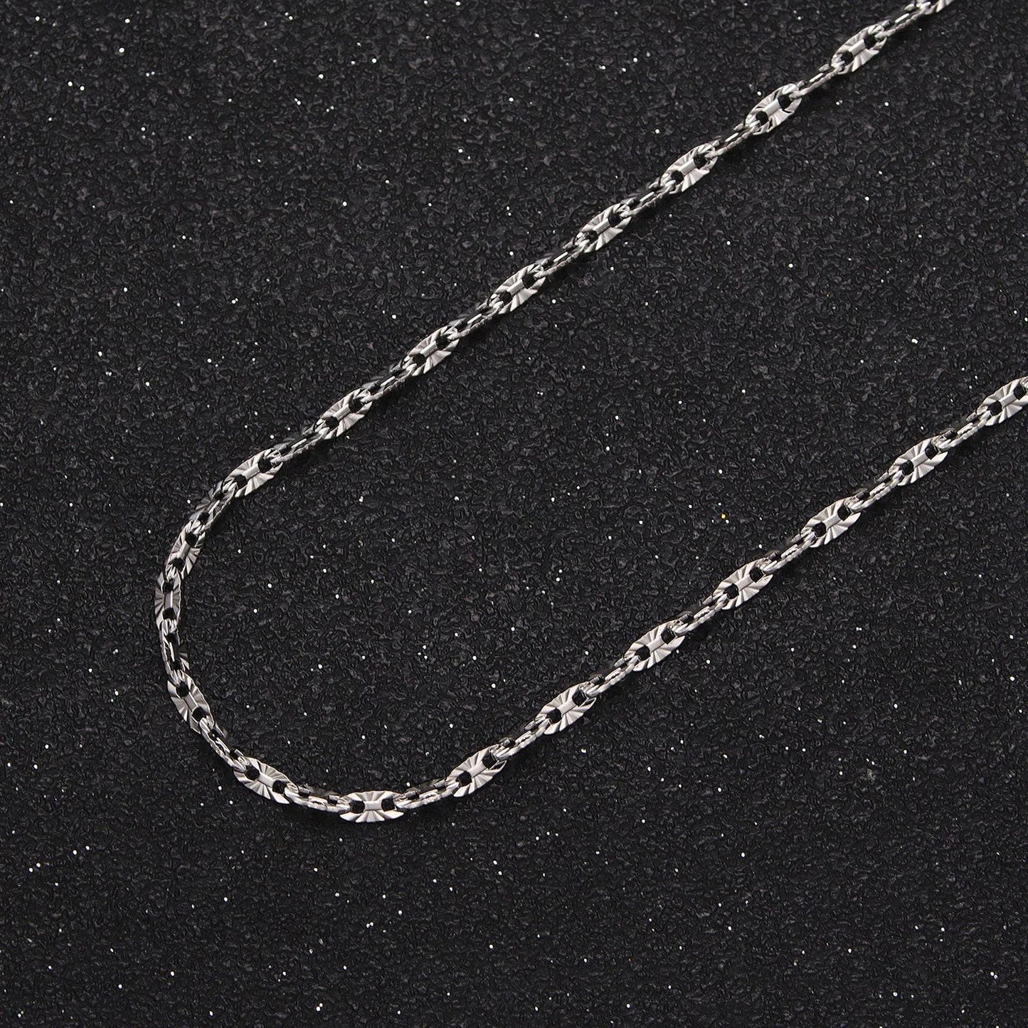 Dainty 24k gold filled sunburst anchor mariner 2mm unfinished textured jewelry making gold, silver chain | roll-1044, roll-1113