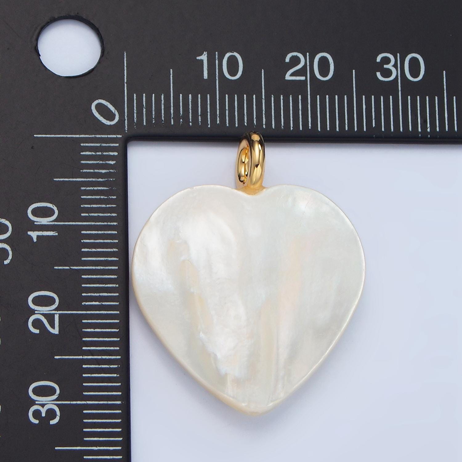 Big heart pearls charm gold white baroque freshwater pearls for necklace bracelet earring wedding jewelry making minimalist p1877