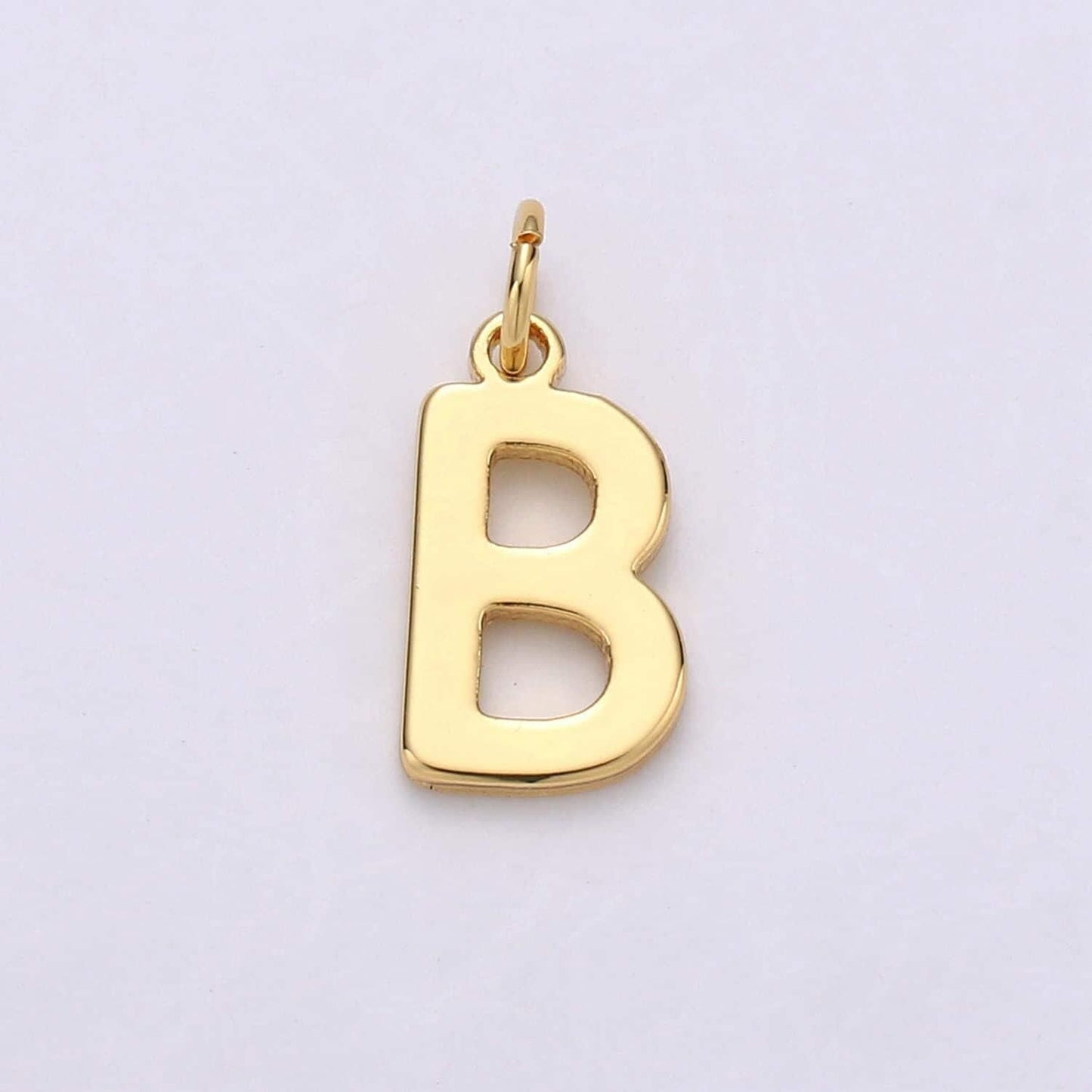 14k gold filled personalized initial charm initial pendant, letter charm minimalist alphabet letter charm, monogram charm add on charm small