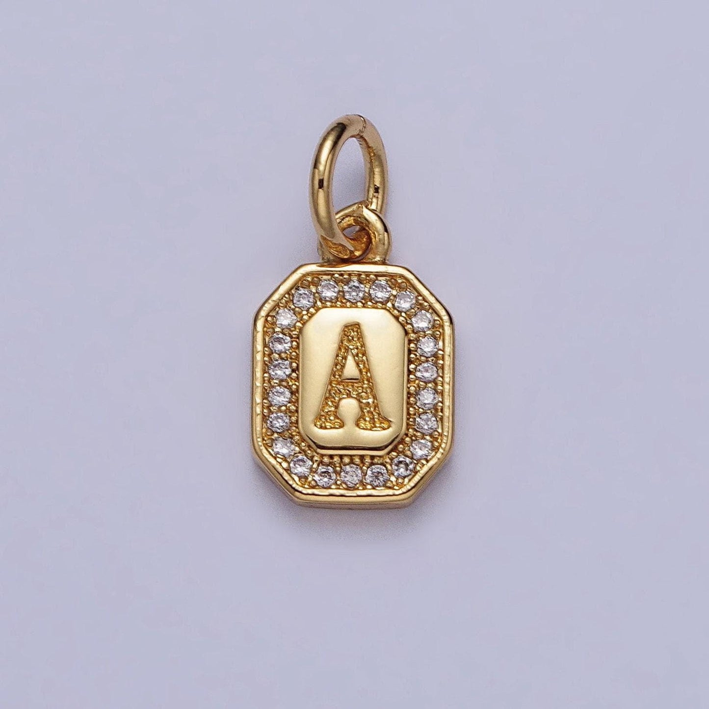 New initial name charm gold tag alphabet charm, shell pearl letter pendant personalized jewelry add on charm stainless steel tarnish free