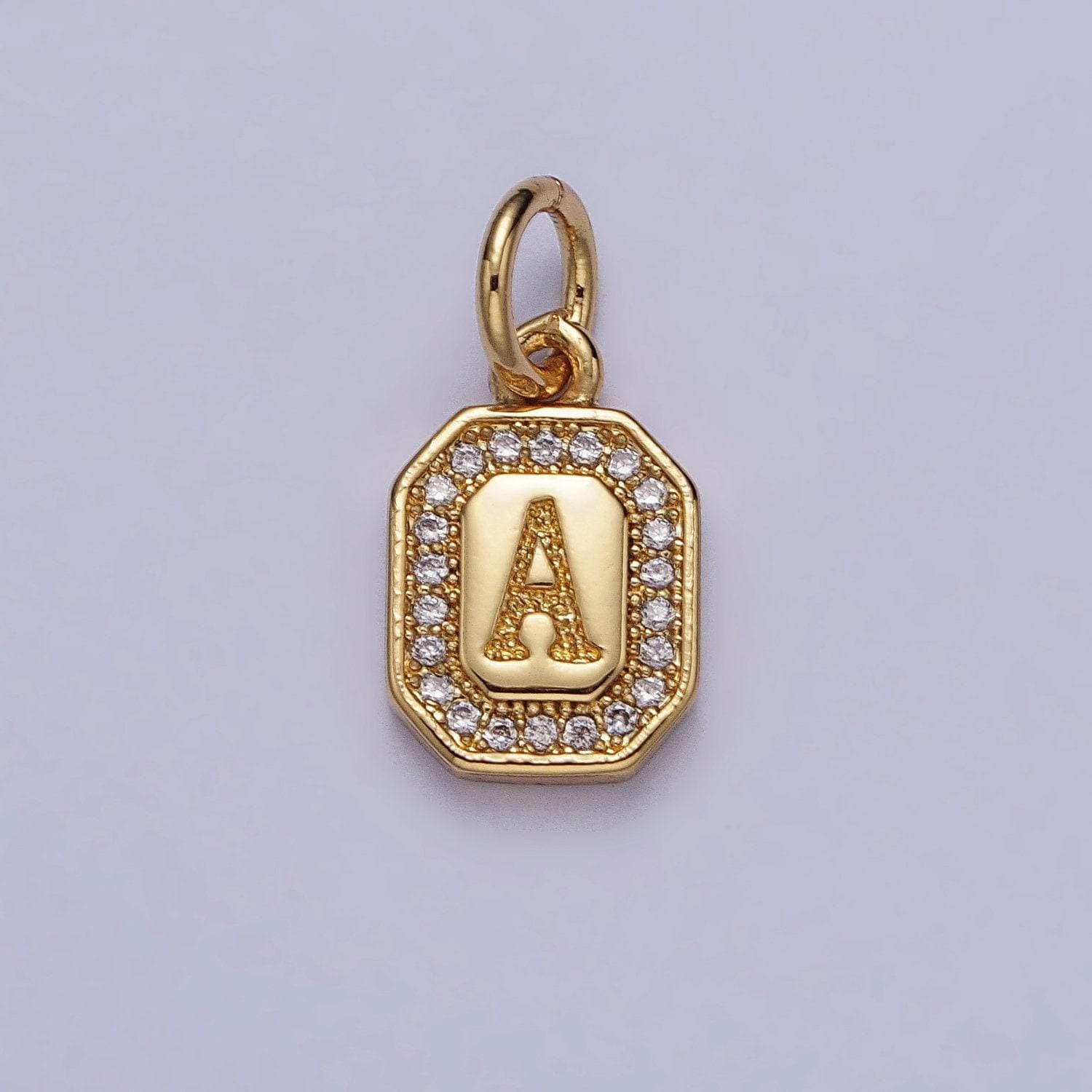 New initial name charm gold tag alphabet charm, shell pearl letter pendant personalized jewelry add on charm stainless steel tarnish free