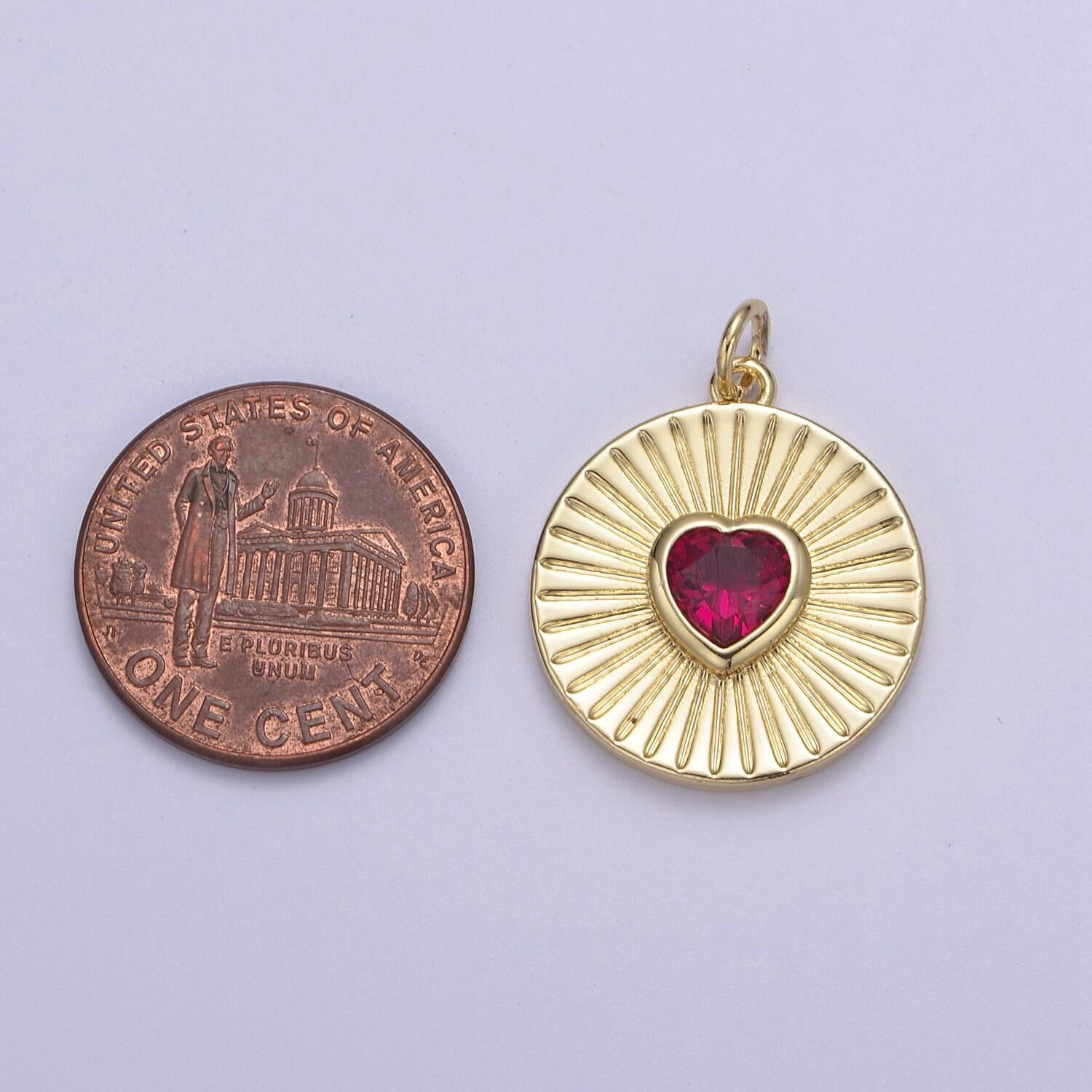 14k gold filled medallion charm mother of pearl, micro pave evil eye pendant for minimalist jewelry n-631, n-632
