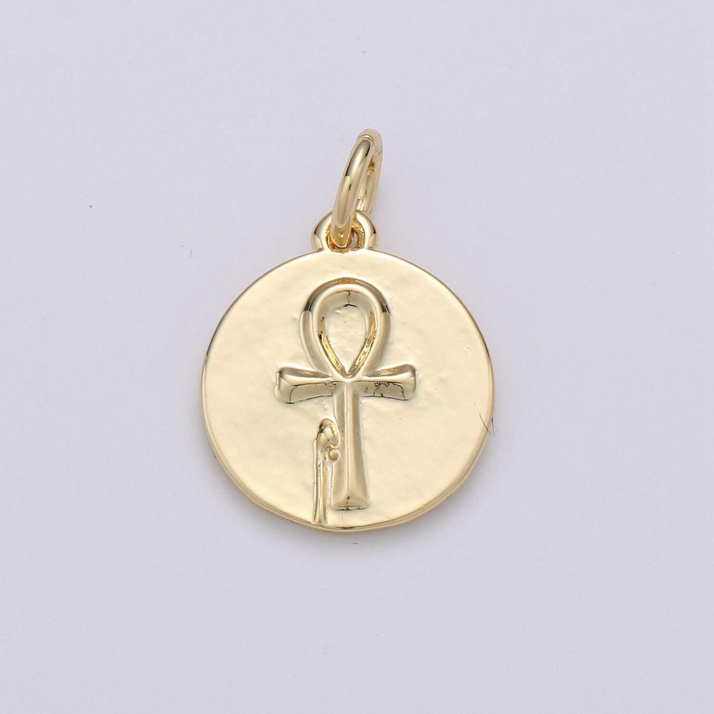 Gold ankh charm chgf 1617