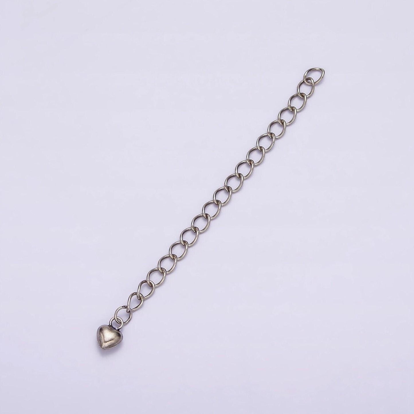 1x sterling silver chain extender 925 sterling silver supply | oxidized silver antique looking chain sl-303 sl-340