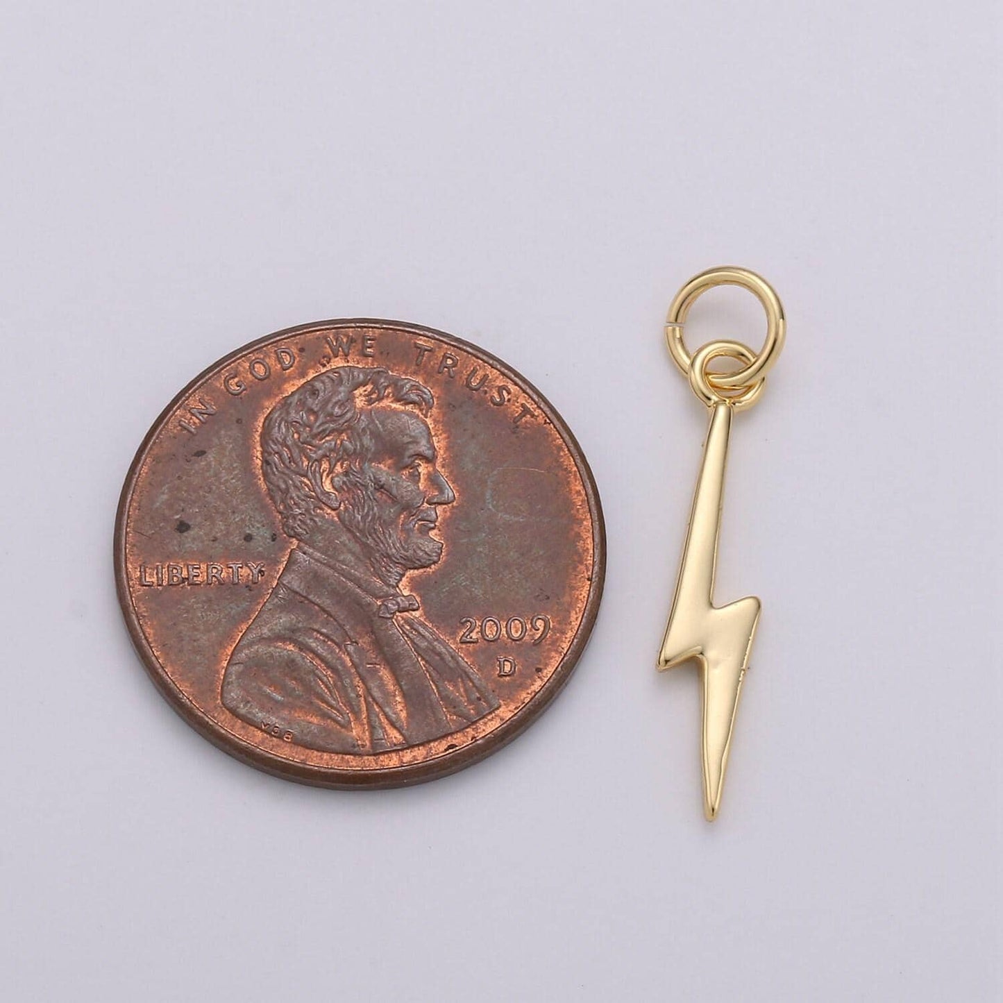 1x gold lightning bolt charms,silver bolt,wizard charm,thunder pendant 22 x 5mmdainty charm for necklace bracelet earring supply d355