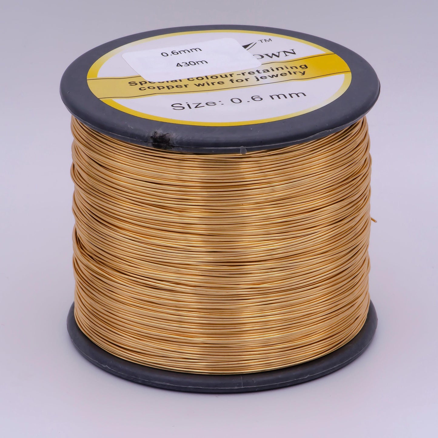 Gold plated non tarnish beading wire for craft supply copper wire tarnish resistant jewelry making 18, 20, 21, 22, 24, 26, 28 gauge 5 meter