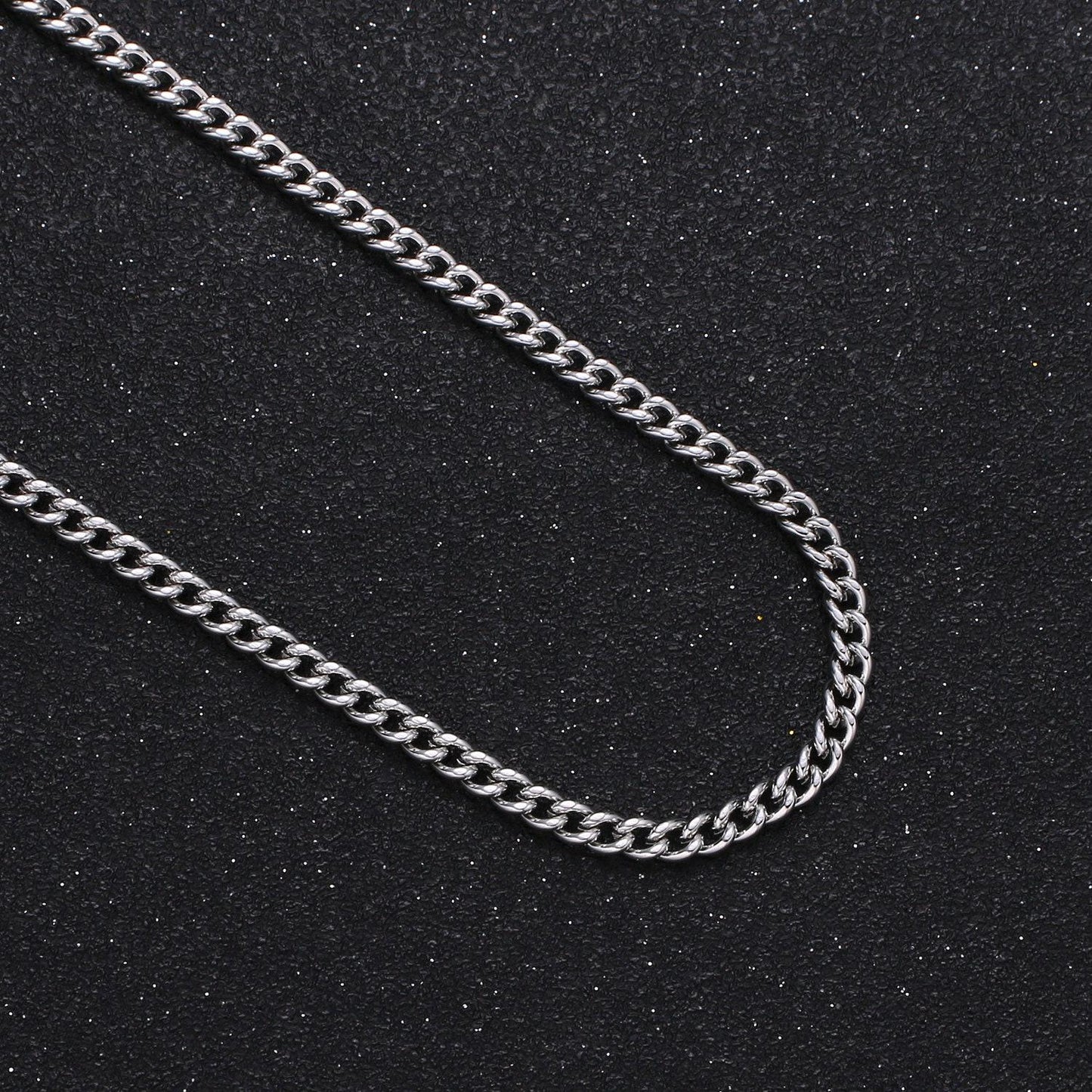 Gold cuban curb chain by yard, florida link chain,wholesale bulk roll chain for jewelry making, width 2.9mm,roll- 497, 498